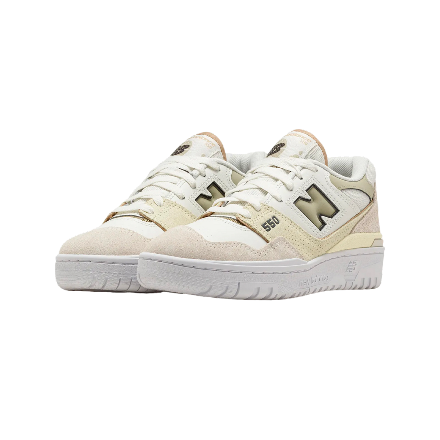 New Balance 550 Sea Salt Olive (W) - Razan Sneakers