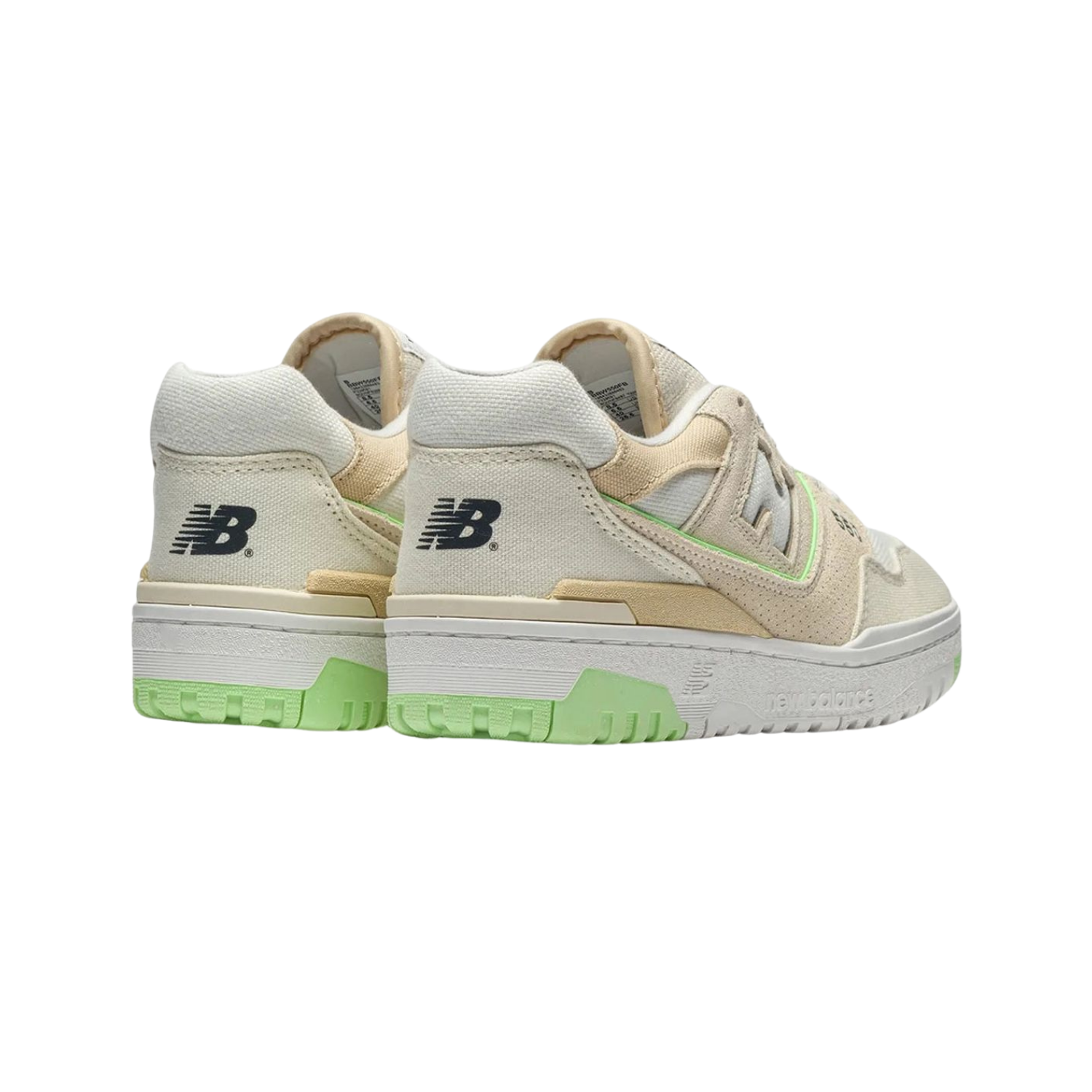 New Balance 550 Turtledove Green Aura (W) - Razan Sneakers