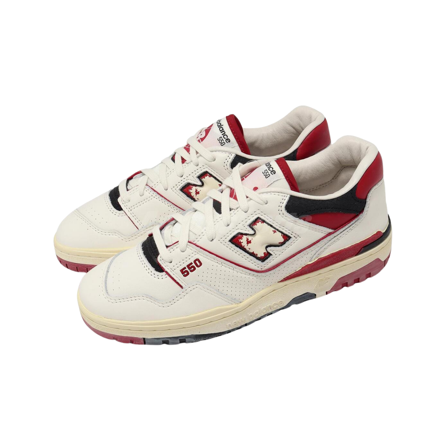 New Balance 550 Vintage Pack Team Red - Razan Sneakers