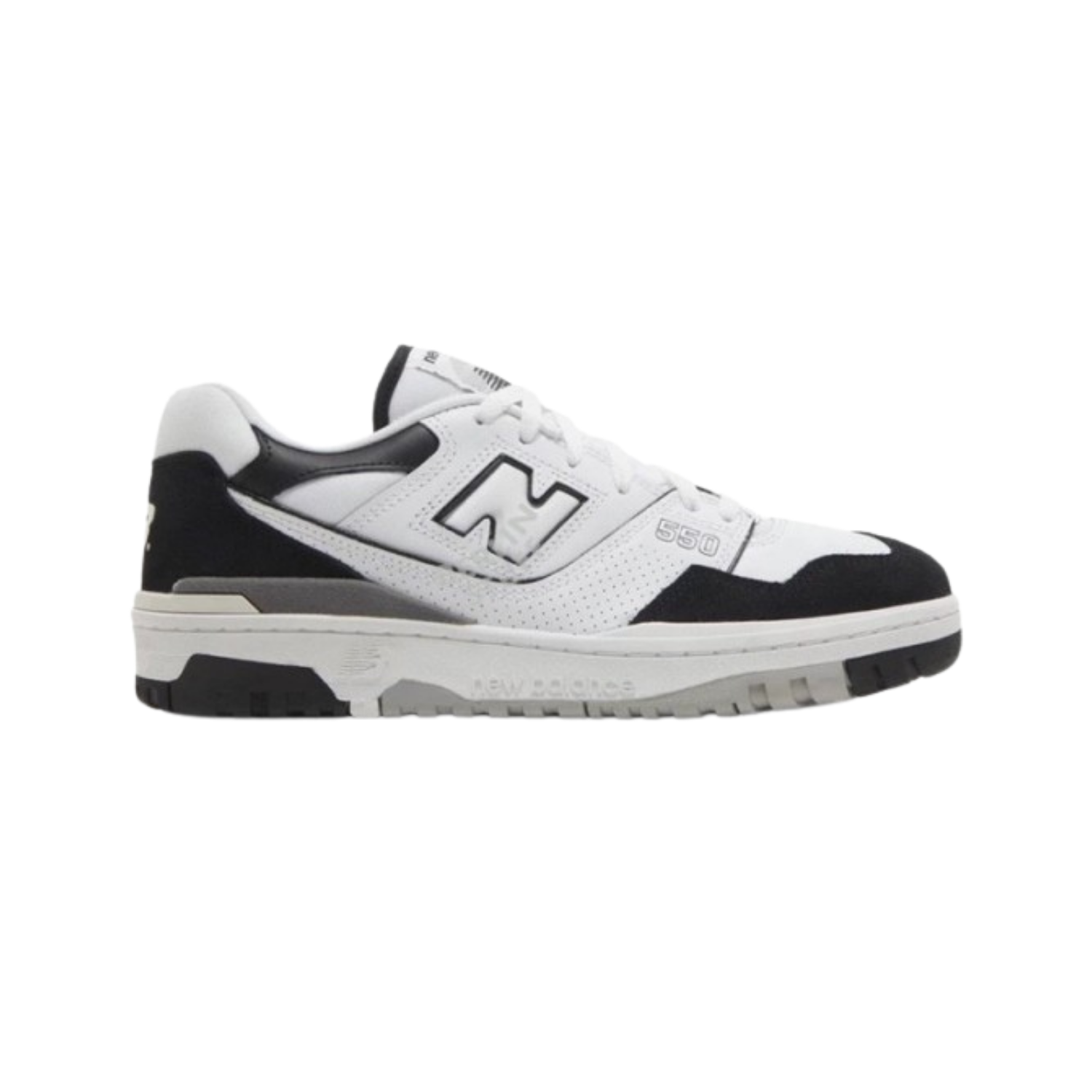 New Balance 550 White Black - Razan Sneakers