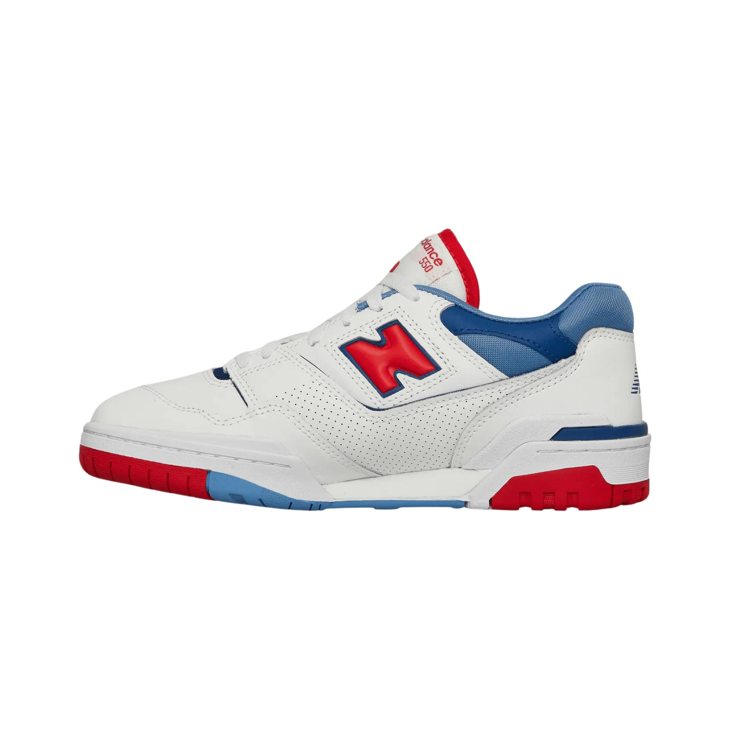 New Balance 550 White Blue Red - Razan Sneakers