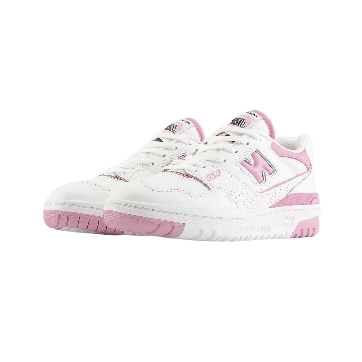 New Balance 550 White Bubblegum Pink (W) - Razan Sneakers