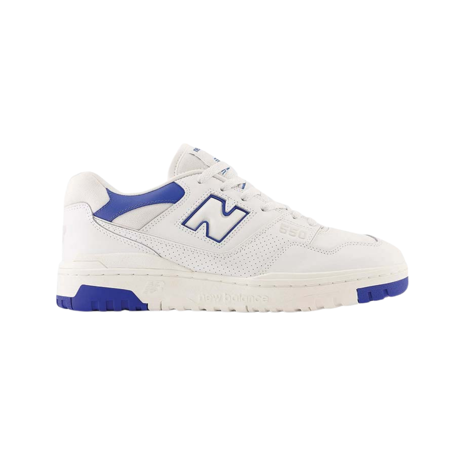 New Balance 550 White Cobalt Blue - Razan Sneakers