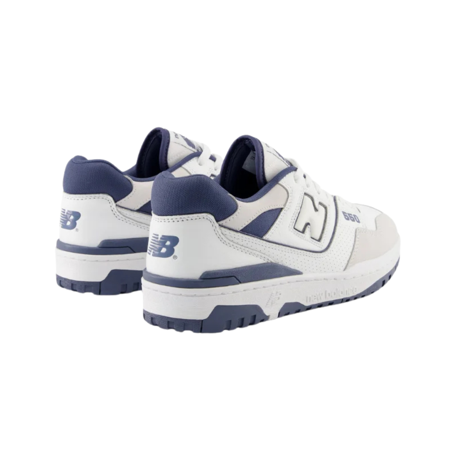New Balance 550 White Dusty Blue - Razan Sneakers
