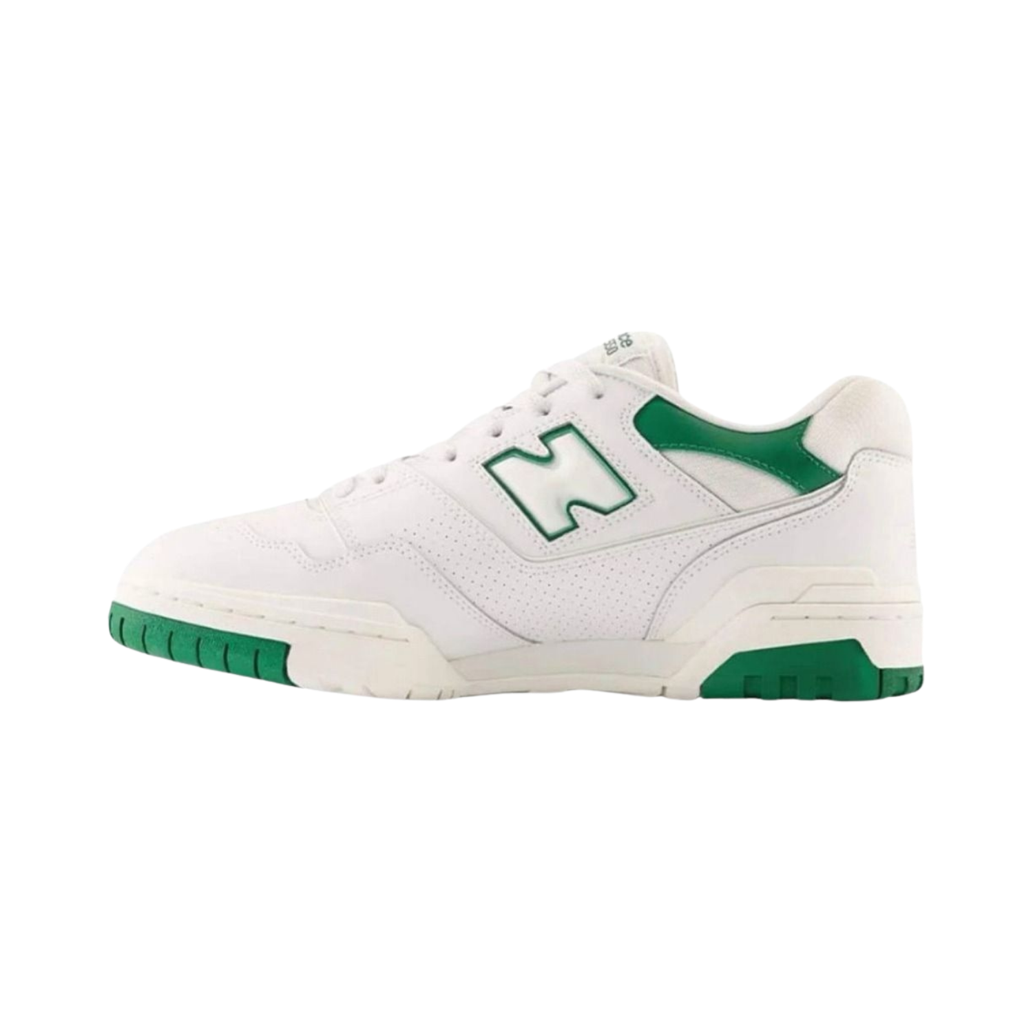 New Balance 550 White Green Cream - Razan Sneakers