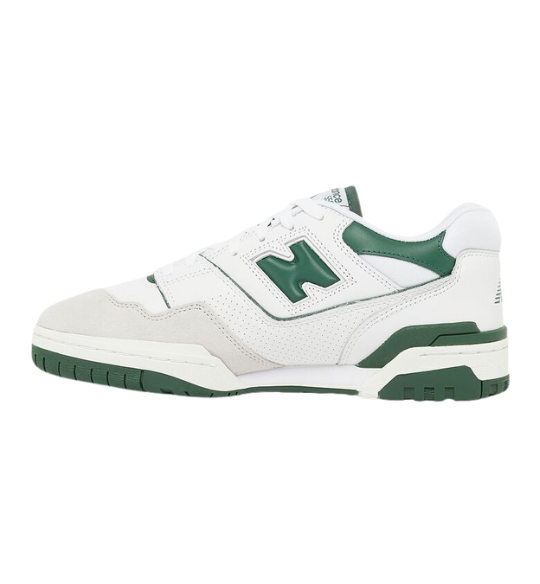 New Balance 550 White Green - Razan Sneakers