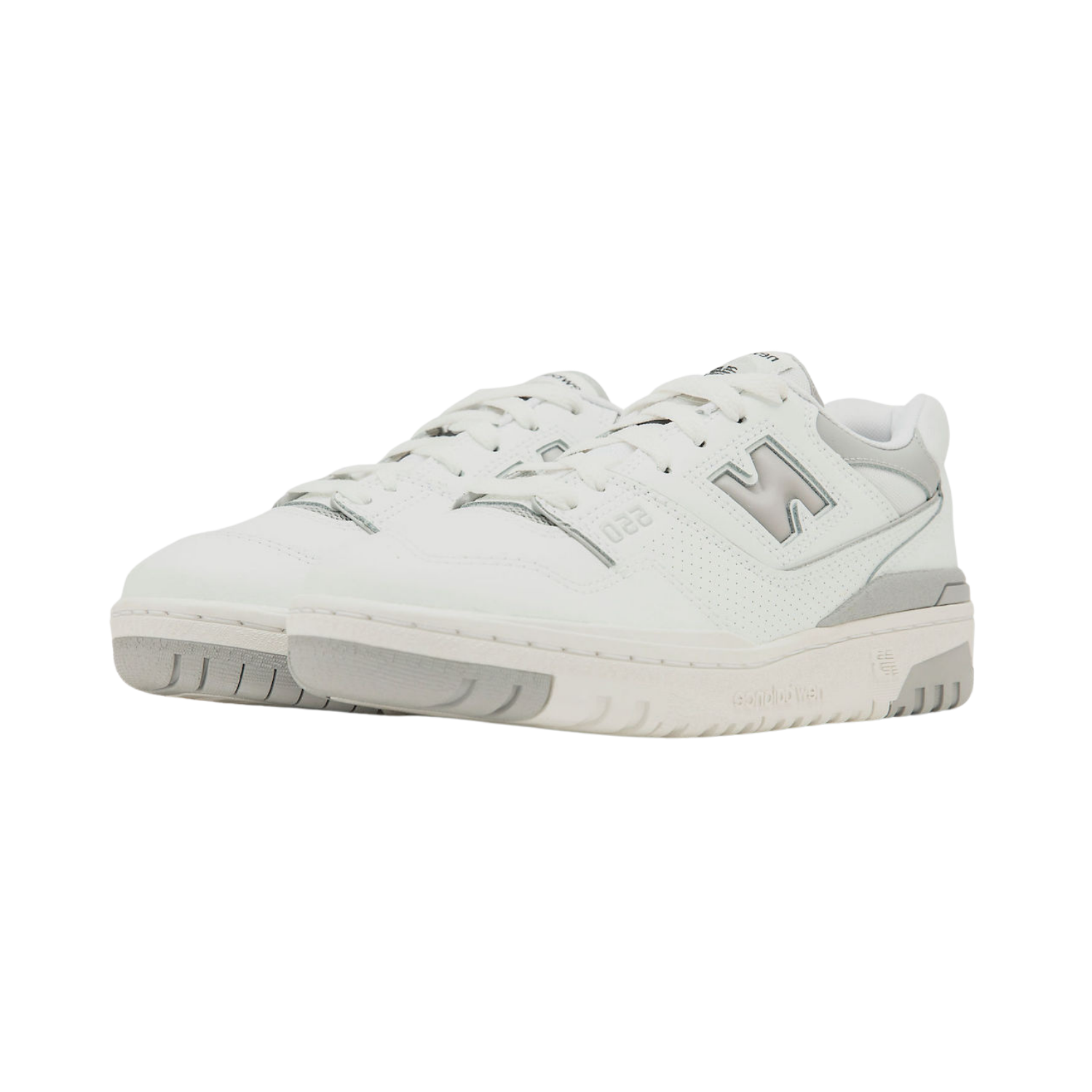 New Balance 550 White Grey Raincloud - Razan Sneakers