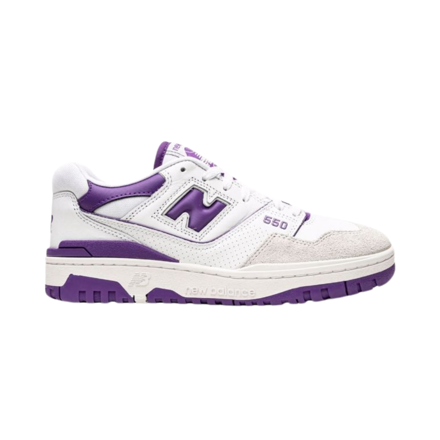 New Balance 550 White Purple - Razan Sneakers
