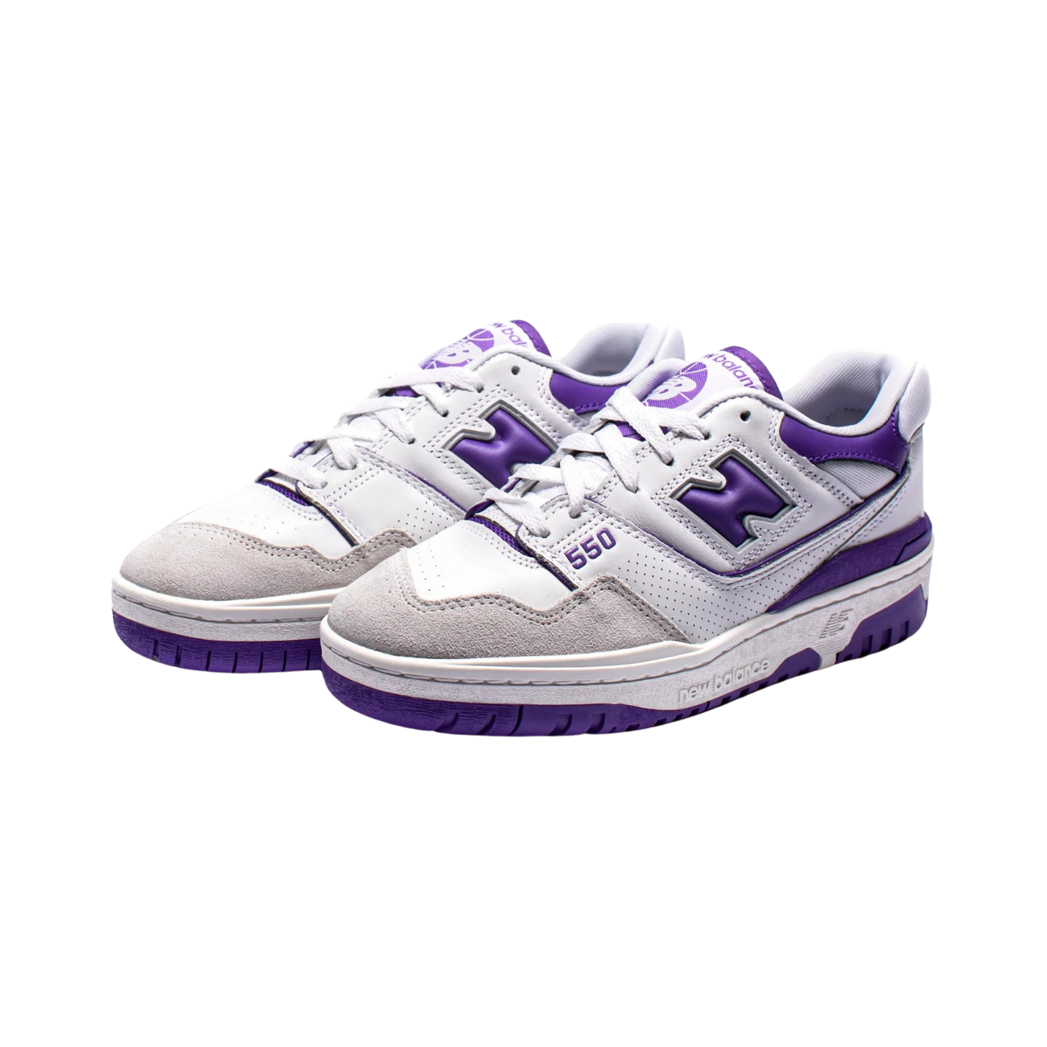 New Balance 550 White Purple - Razan Sneakers