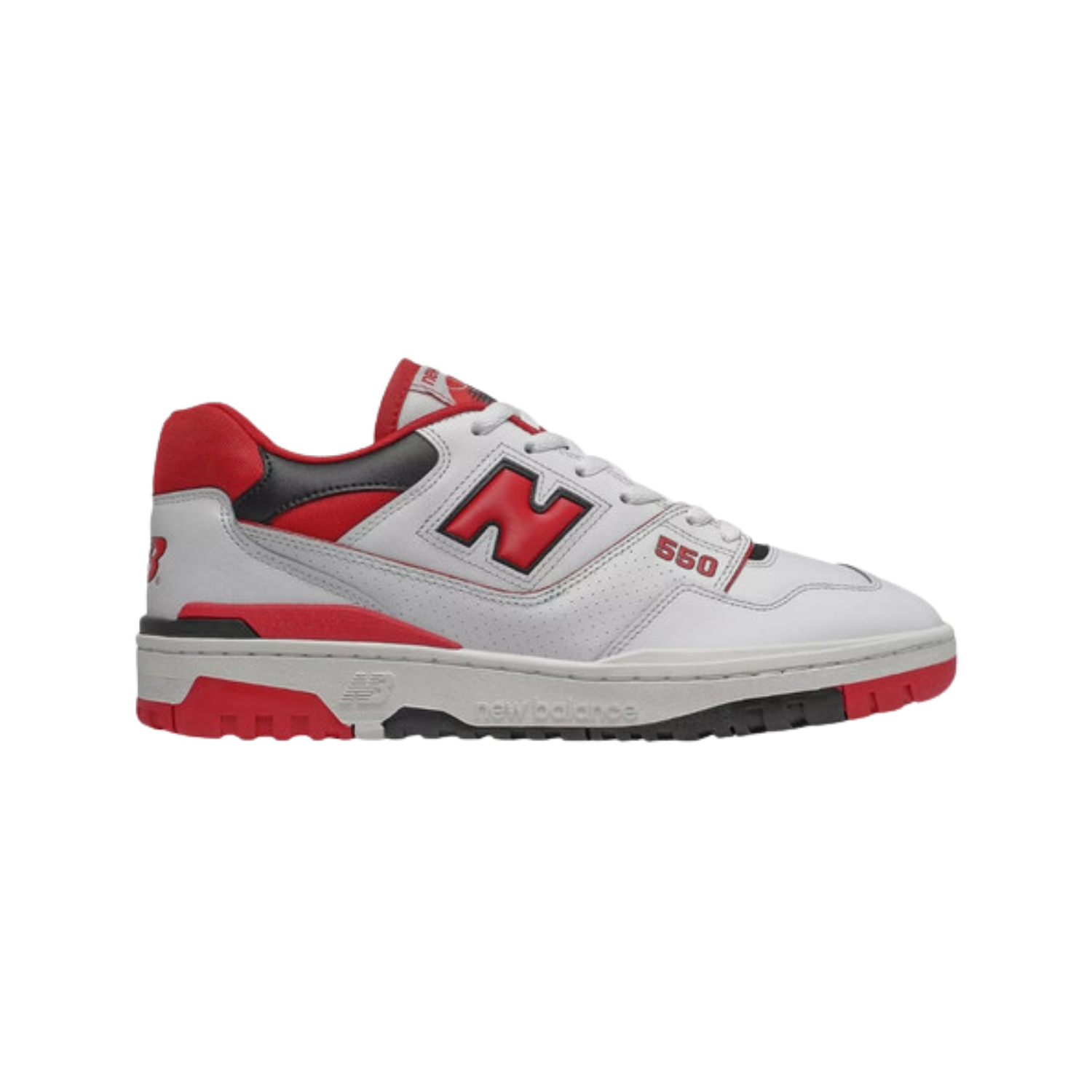New Balance 550 White Red - Razan Sneakers