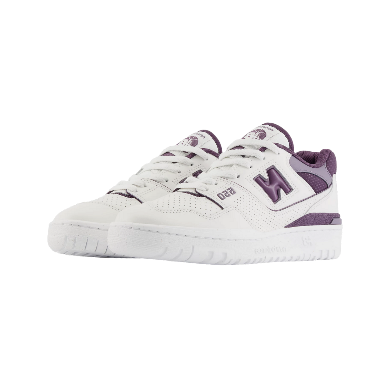 New Balance 550 White Reflection Violet (W) - Razan Sneakers