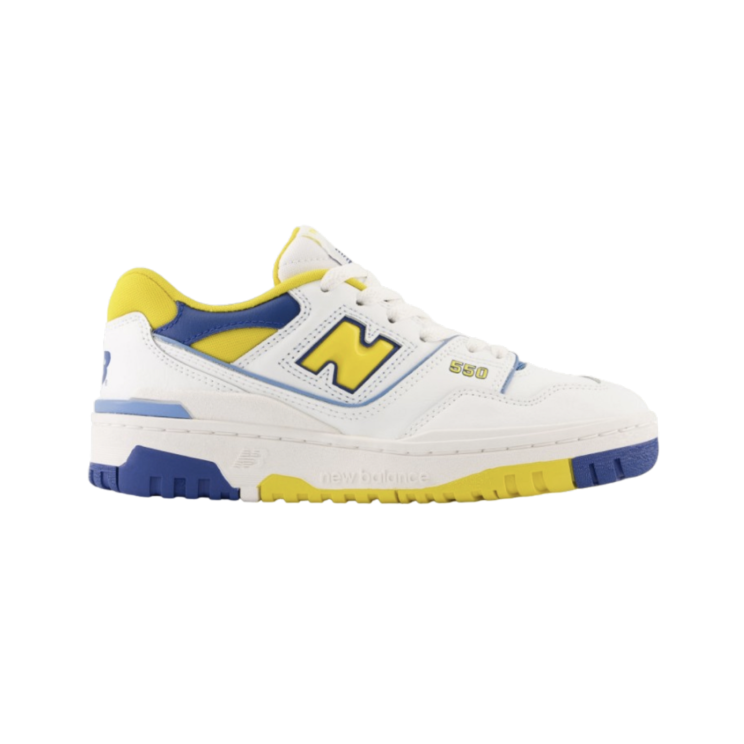 New Balance 550 White Yellow Blue (GS) - Razan Sneakers