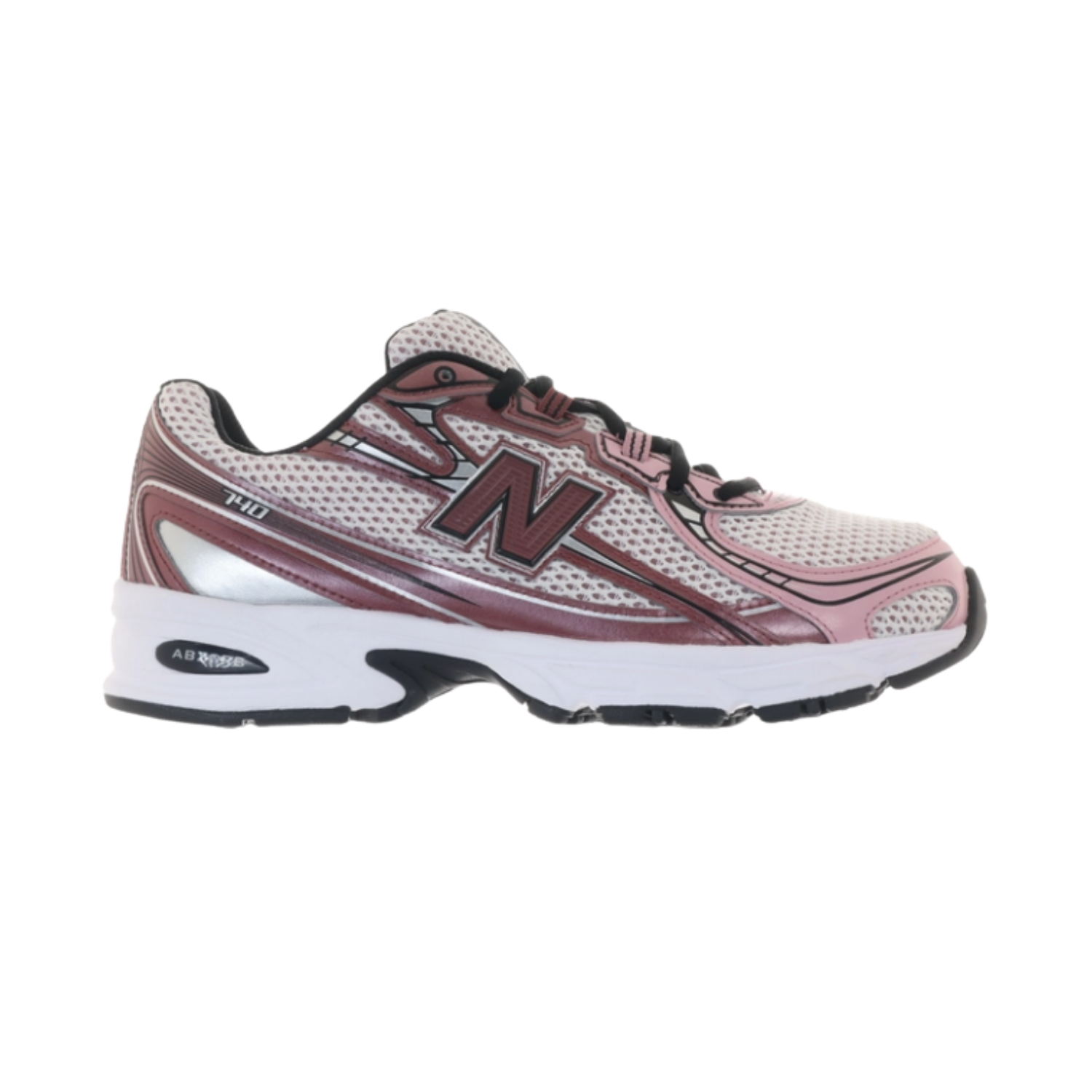New Balance 740 V2 Washed Burgundy Pink Taffy - Razan Sneakers