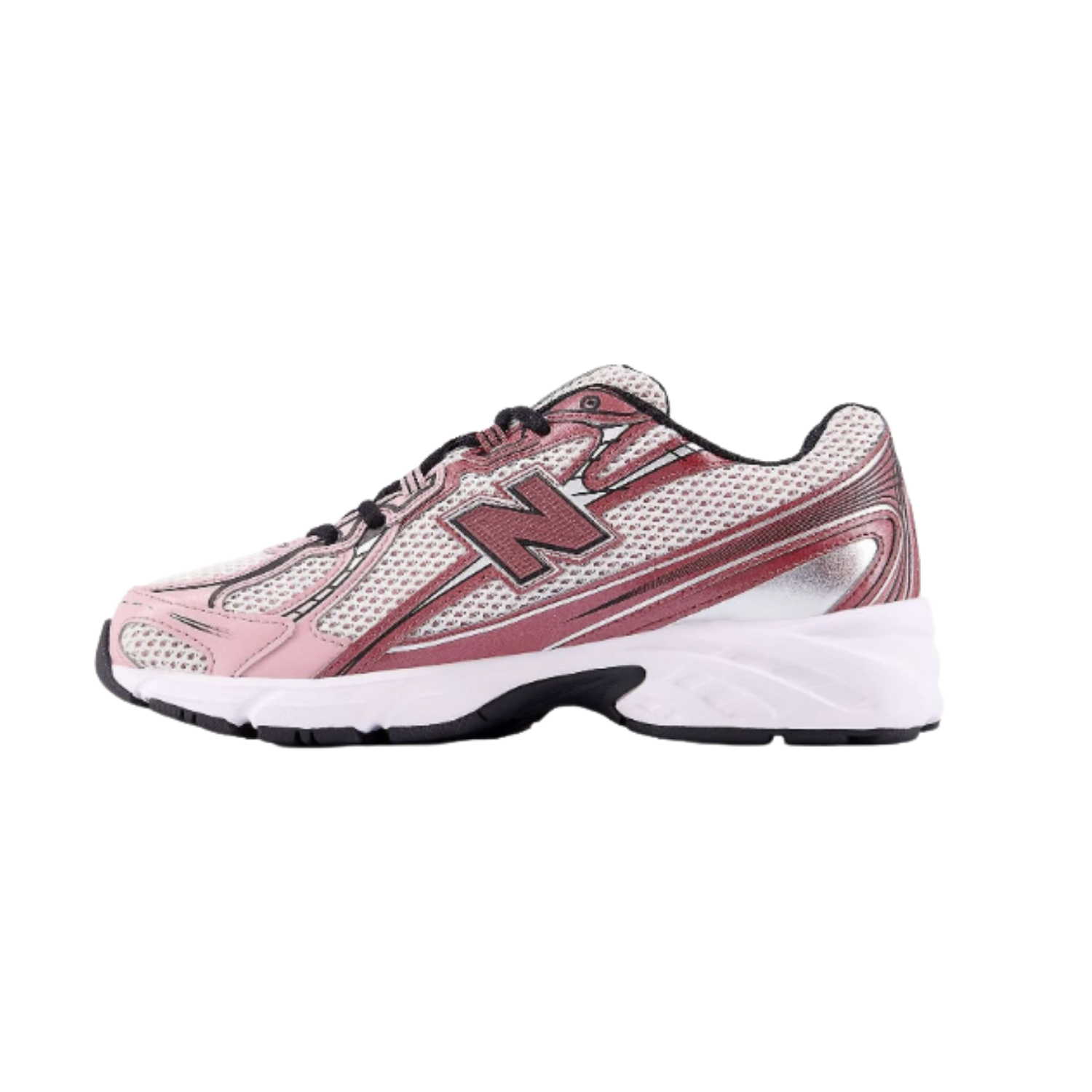 New Balance 740 V2 Washed Burgundy Pink Taffy - Razan Sneakers
