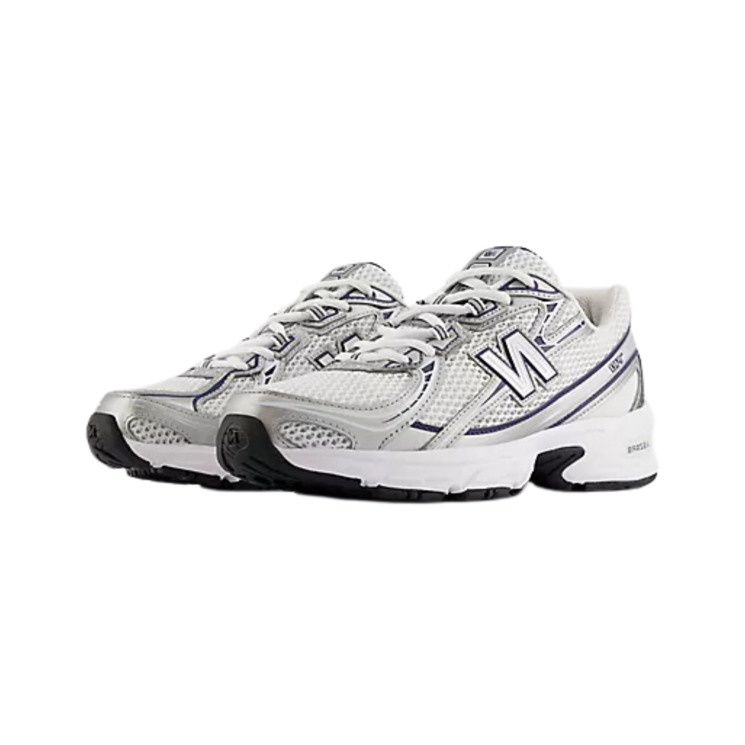 New Balance 740 White Silver - Razan Sneakers