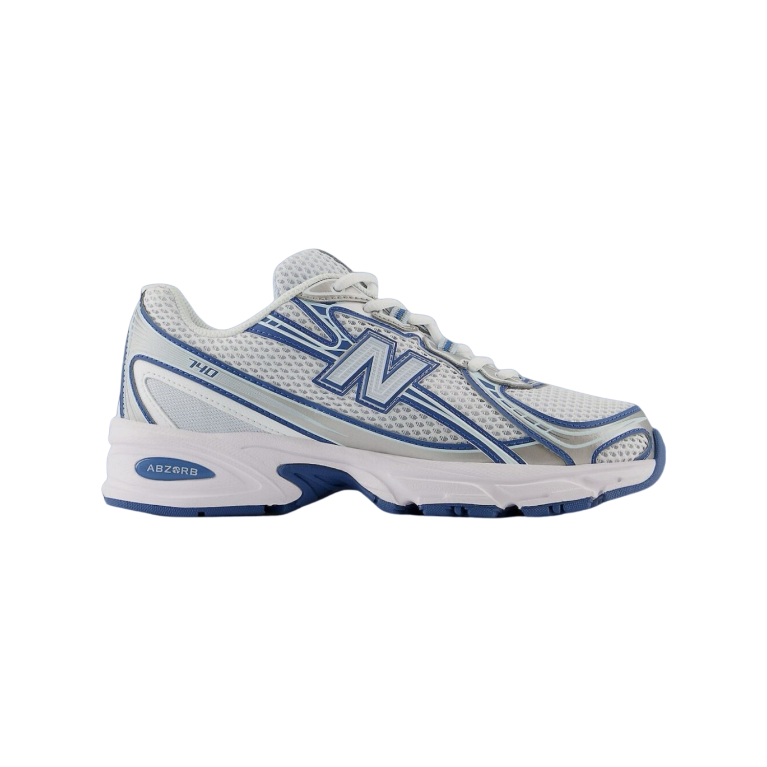 New Balance 740v2 White Ice Blue Sea Lime - Razan Sneakers