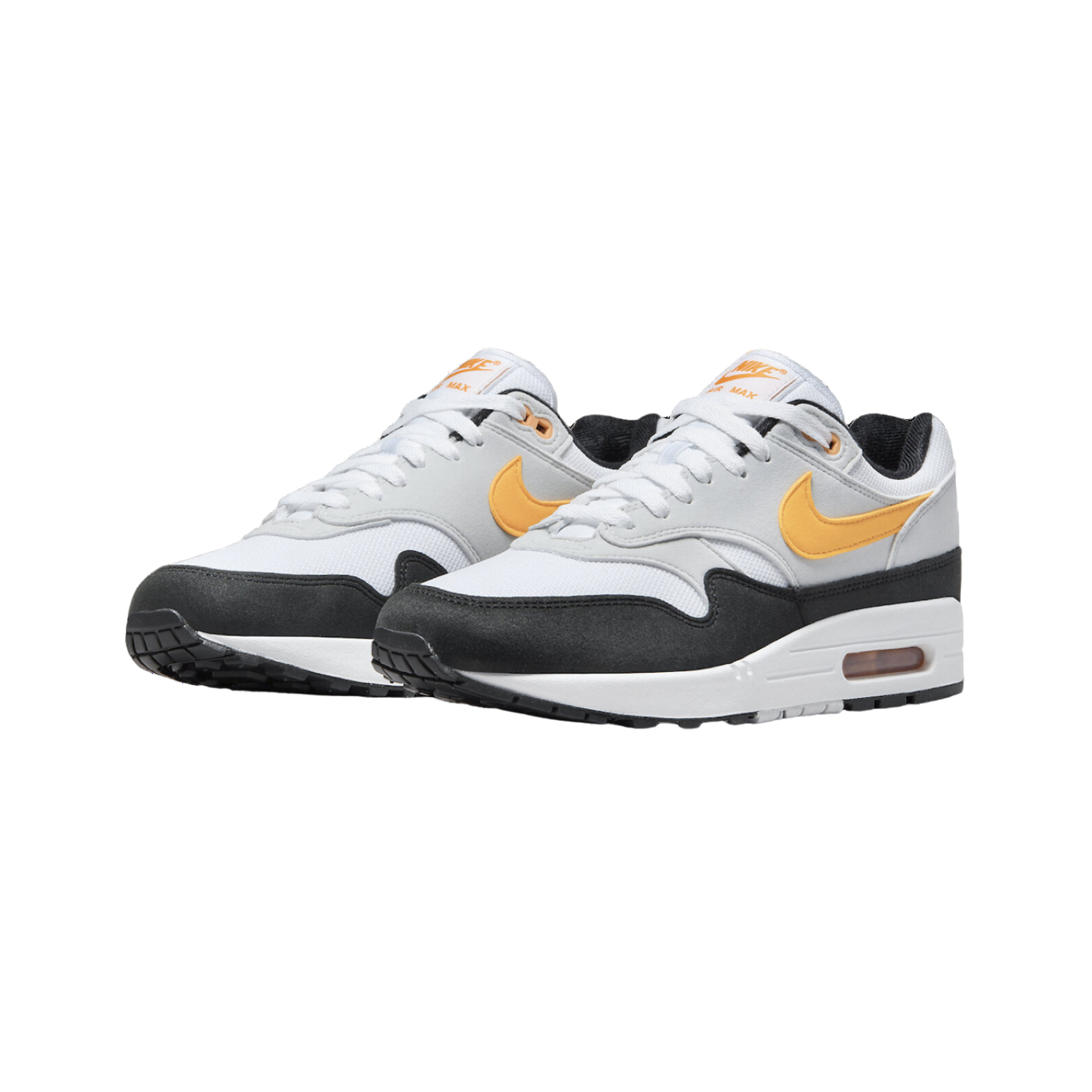 Nike Air Max 1 White University Gold - Razan Sneakers
