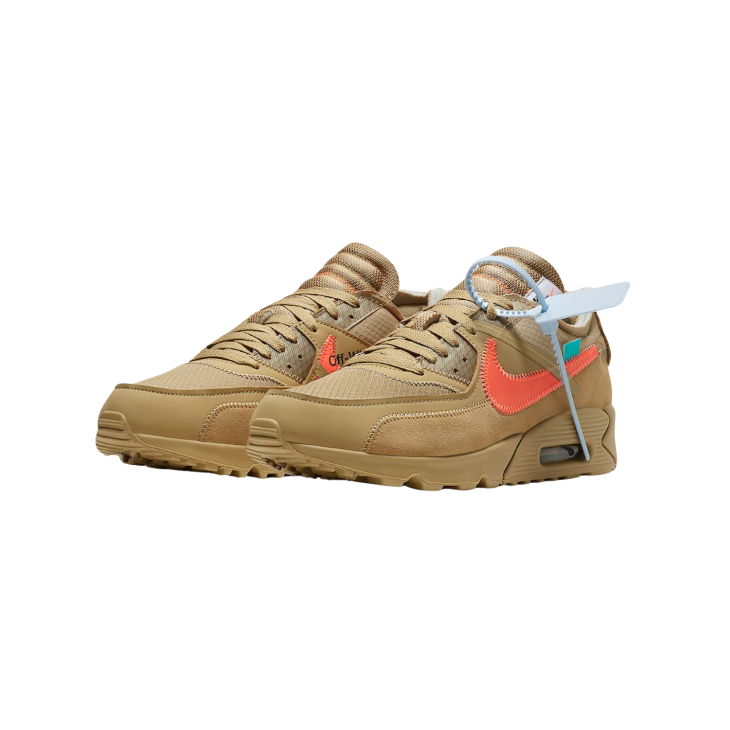 Nike Air Max 90 Off-White Desert Ore - Razan Sneakers