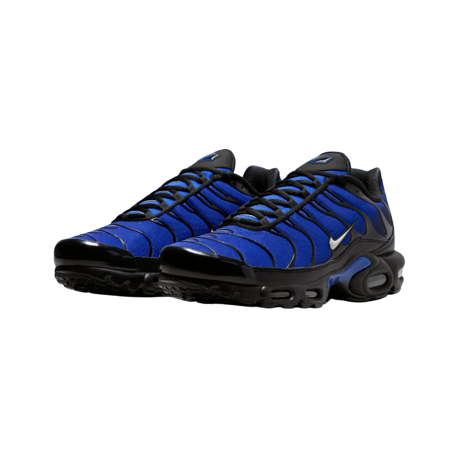 Nike Air Max Plus Premium Black Racer Blue - Razan Sneakers