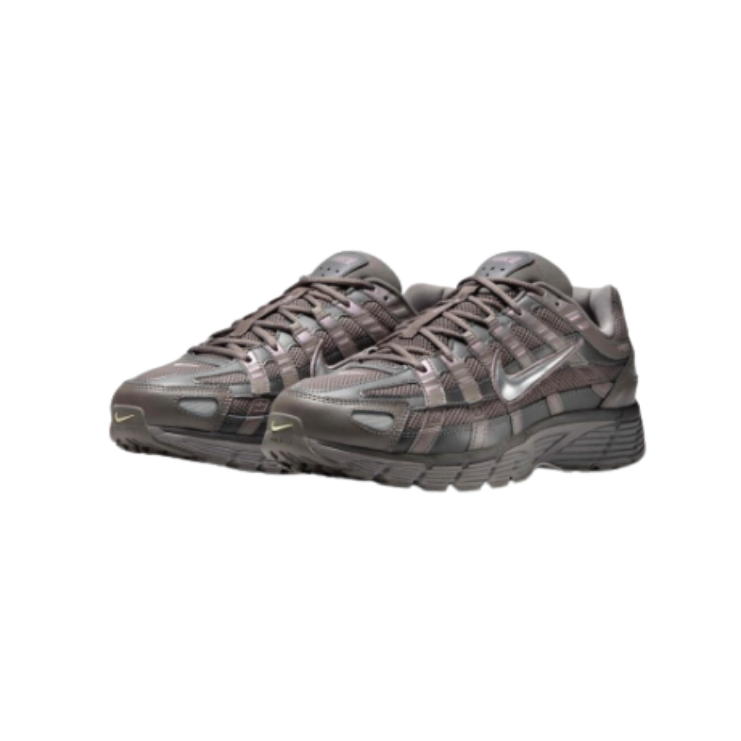 Nike P-6000 Cave Stone Medium Ash Flat Pewter Metallic Silver - Razan Sneakers