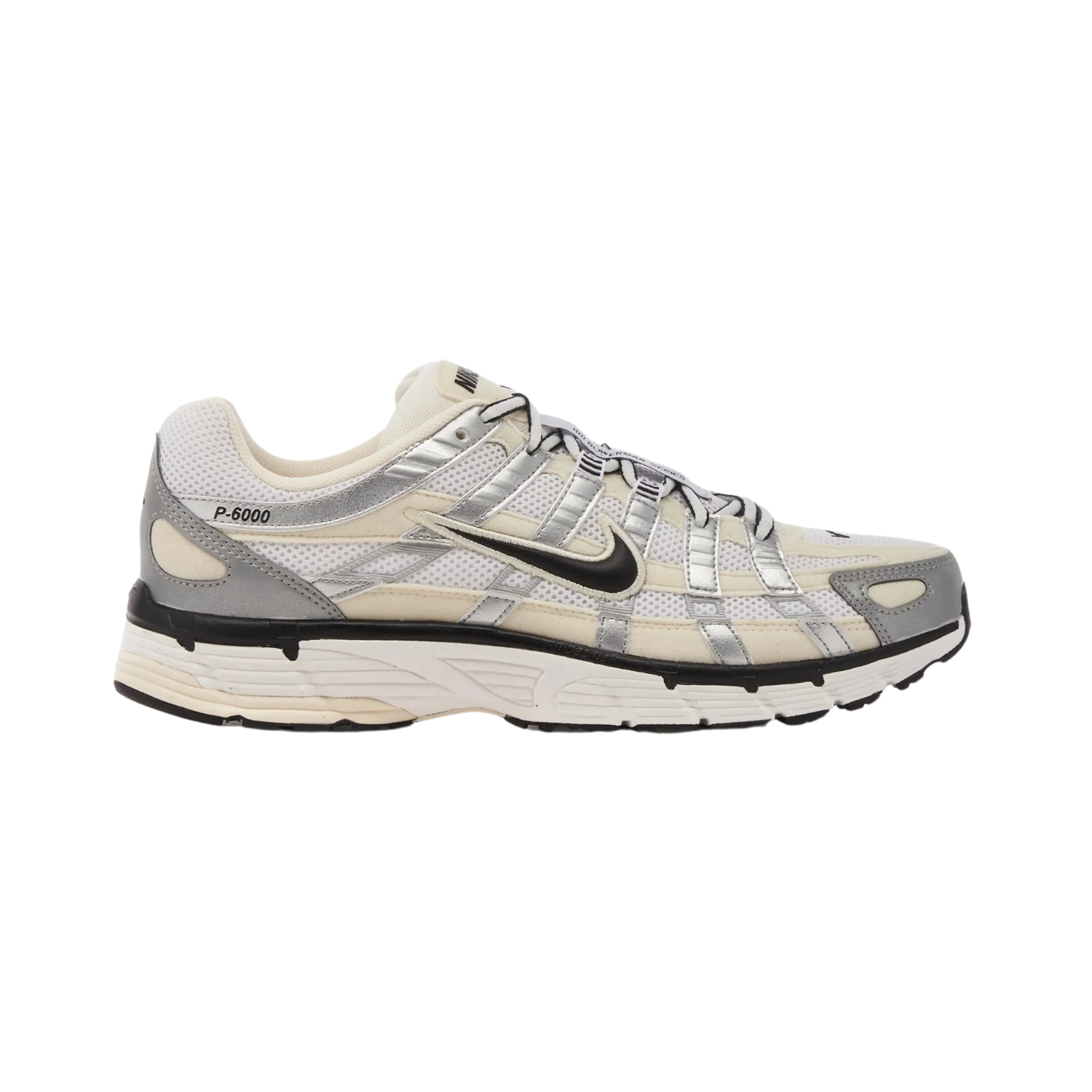 Nike P-6000 Coconut Milk Metallic Silver (W) - Razan Sneakers