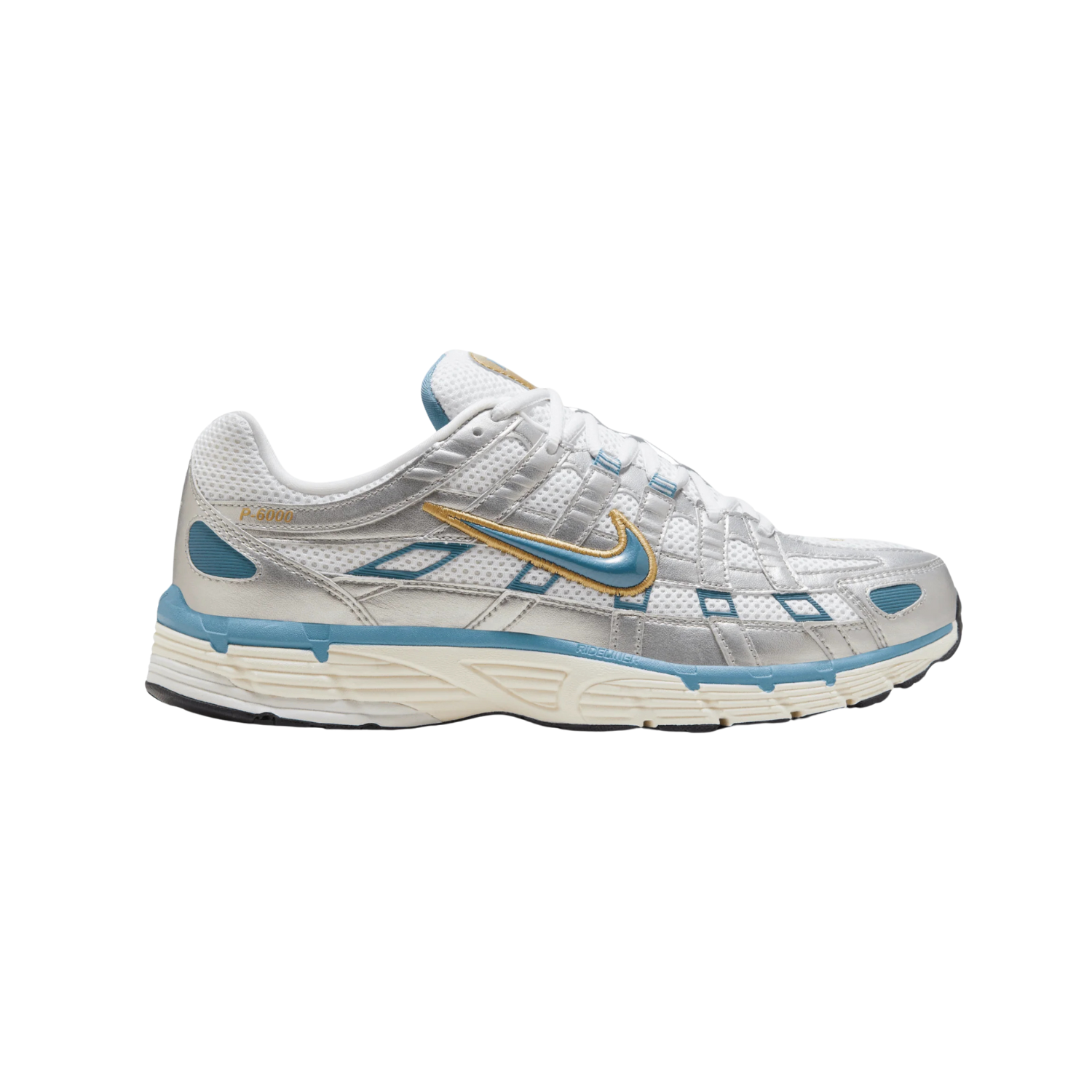 Nike P-6000 Metallic Silver Aegean Storm - Razan Sneakers