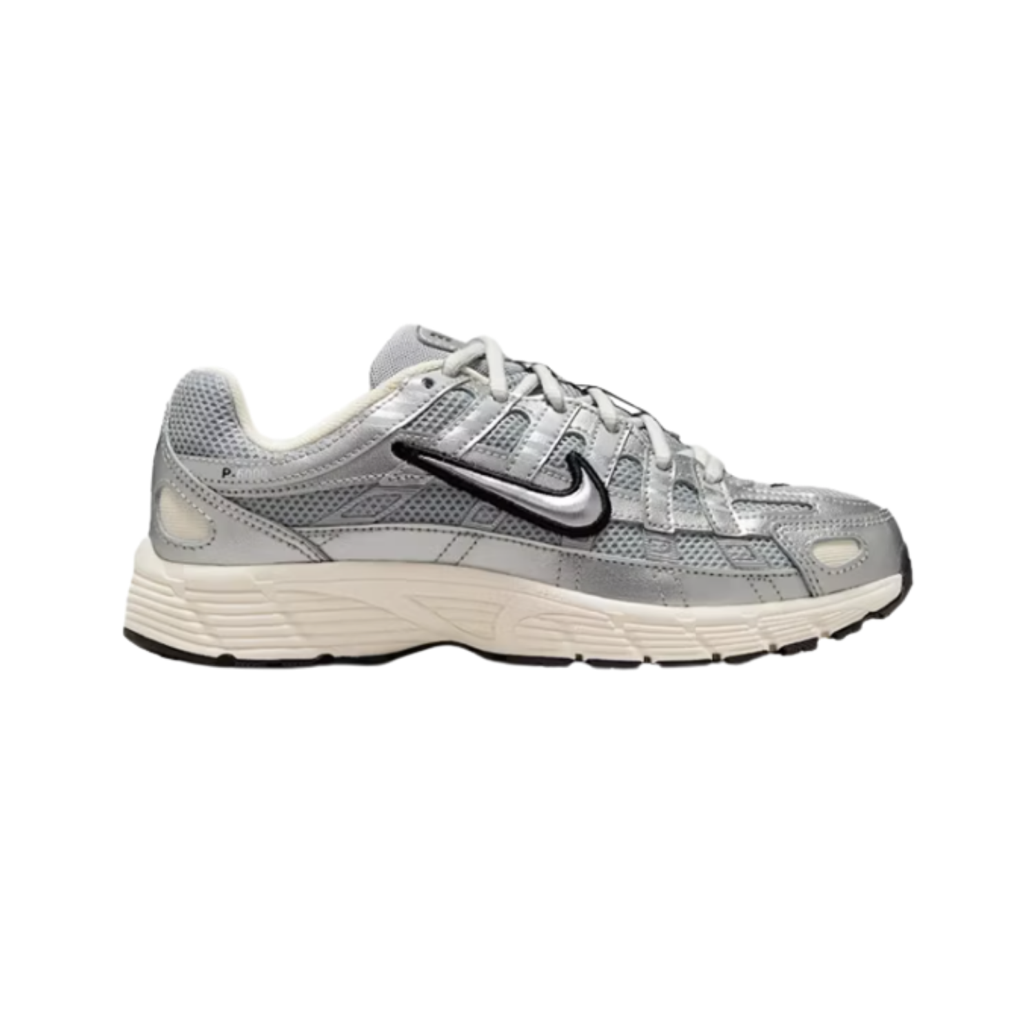 Nike P-6000 Metallic Silver Black (GS) - Razan Sneakers