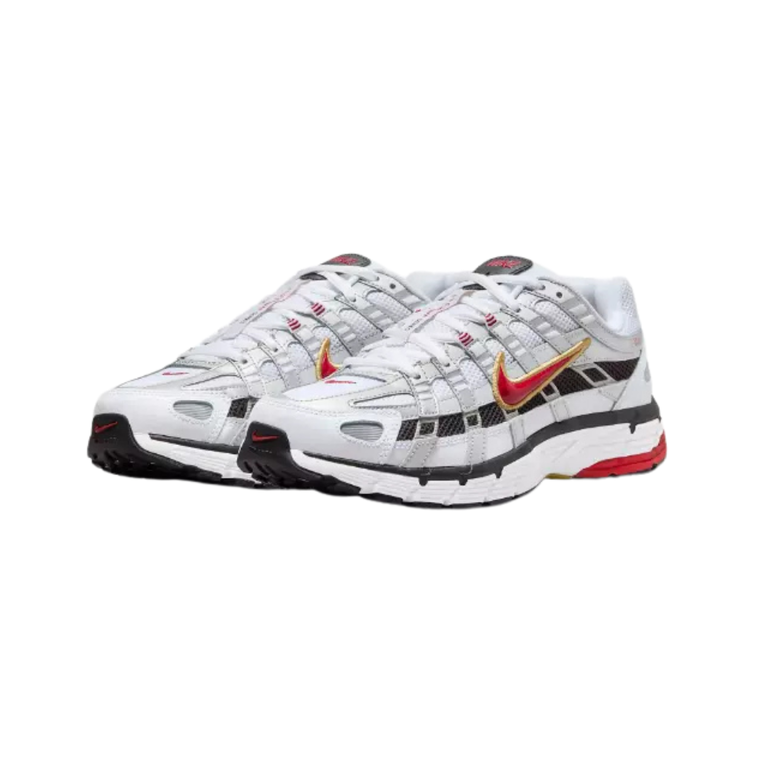 Nike P-6000 Platinum Varsity Red - Razan Sneakers