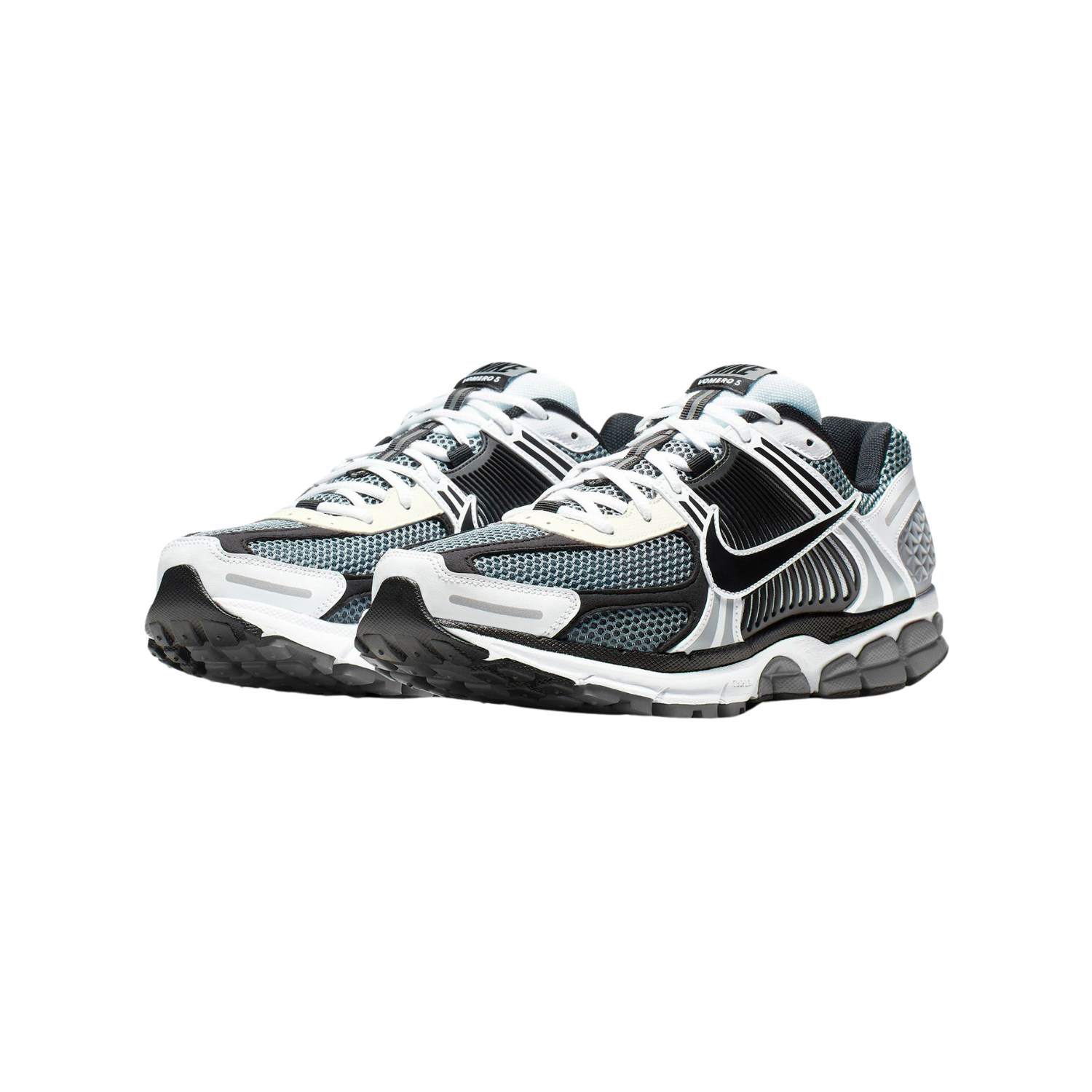 Nike Zoom Vomero 5 Dark Grey Black White - Razan Sneakers