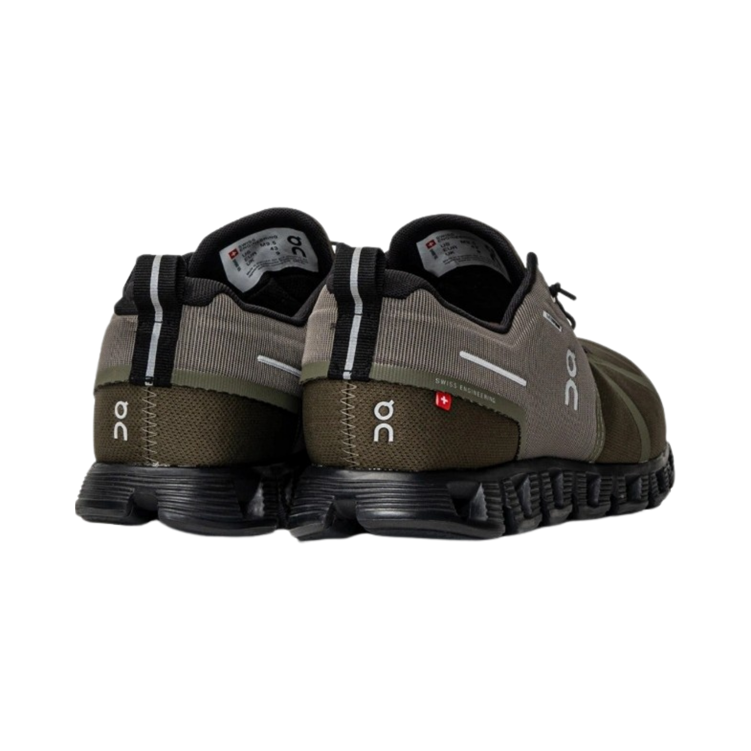 ON Cloud 5 Waterproof Olive Black - Razan Sneakers