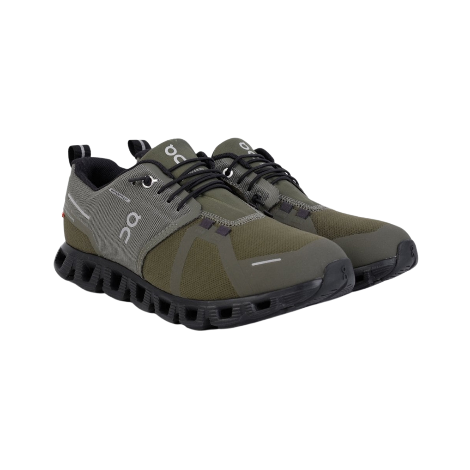 ON Cloud 5 Waterproof Olive Black - Razan Sneakers