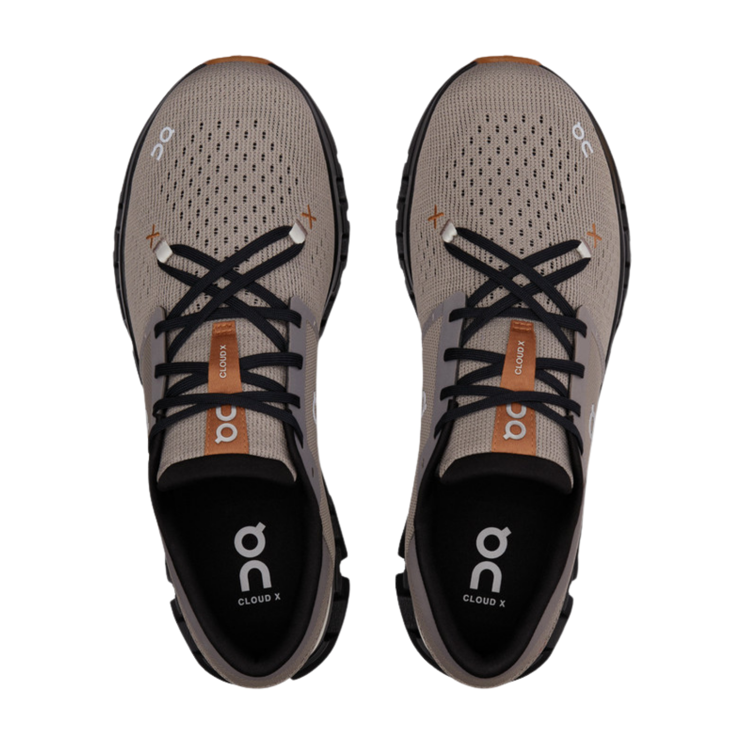ON Cloud X4 Fog Black - Razan Sneakers