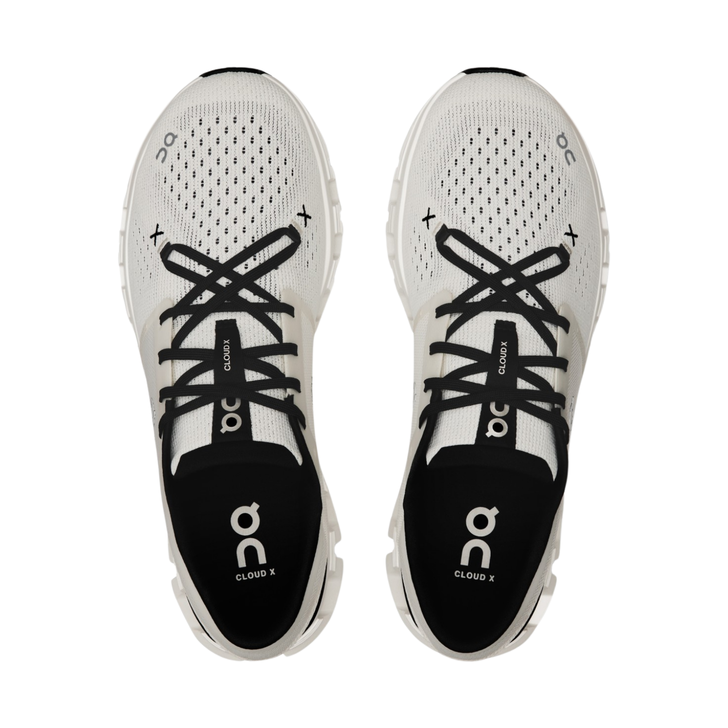 ON Cloud X4 Ivory Black - Razan Sneakers