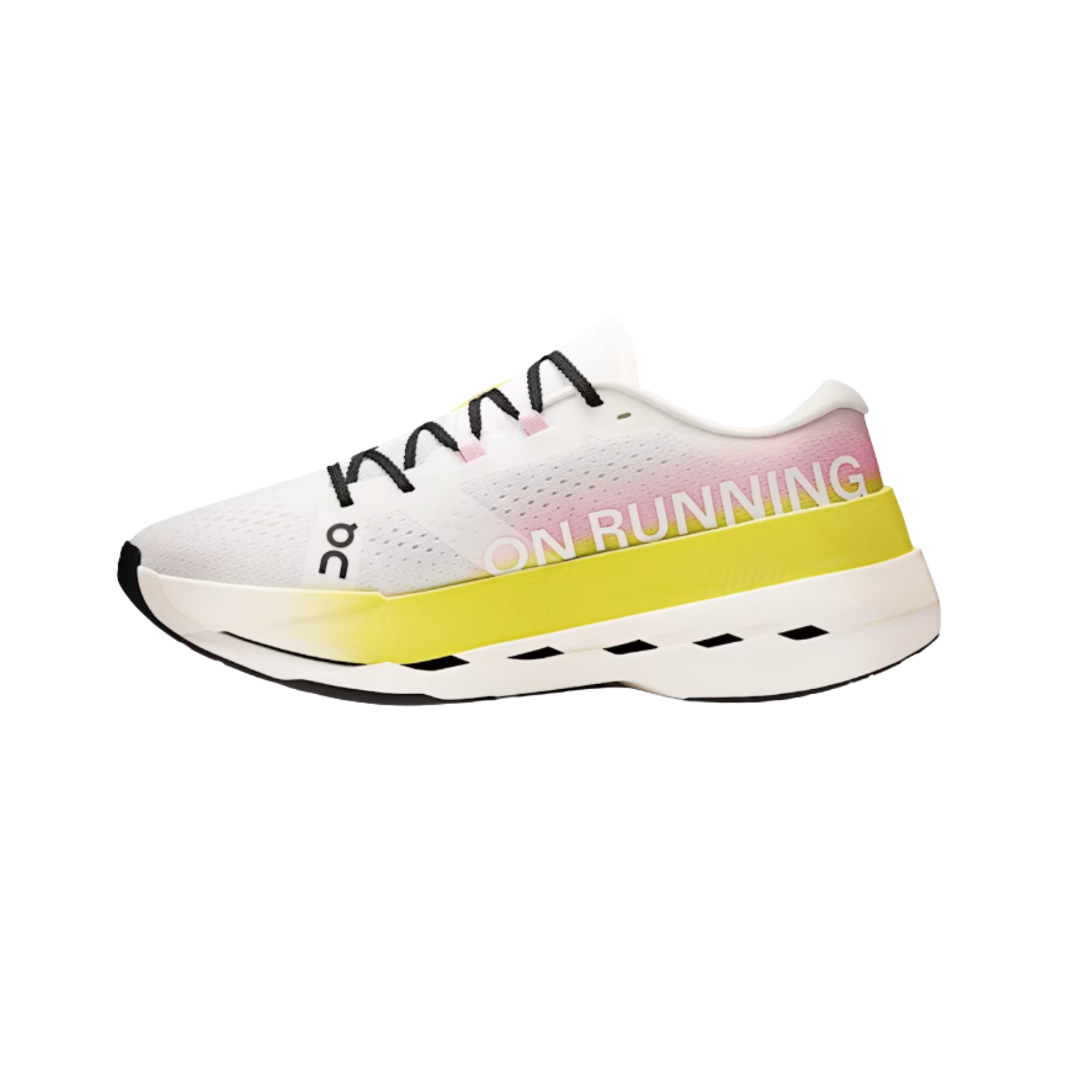 ON Cloudboom Max Lime Raspberry - Razan Sneakers