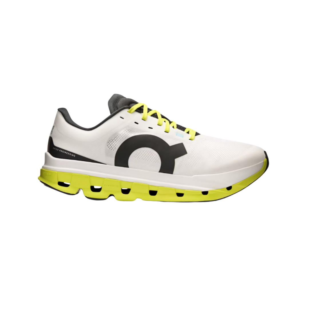 ON Cloudflow 5 White Lime - Razan Sneakers