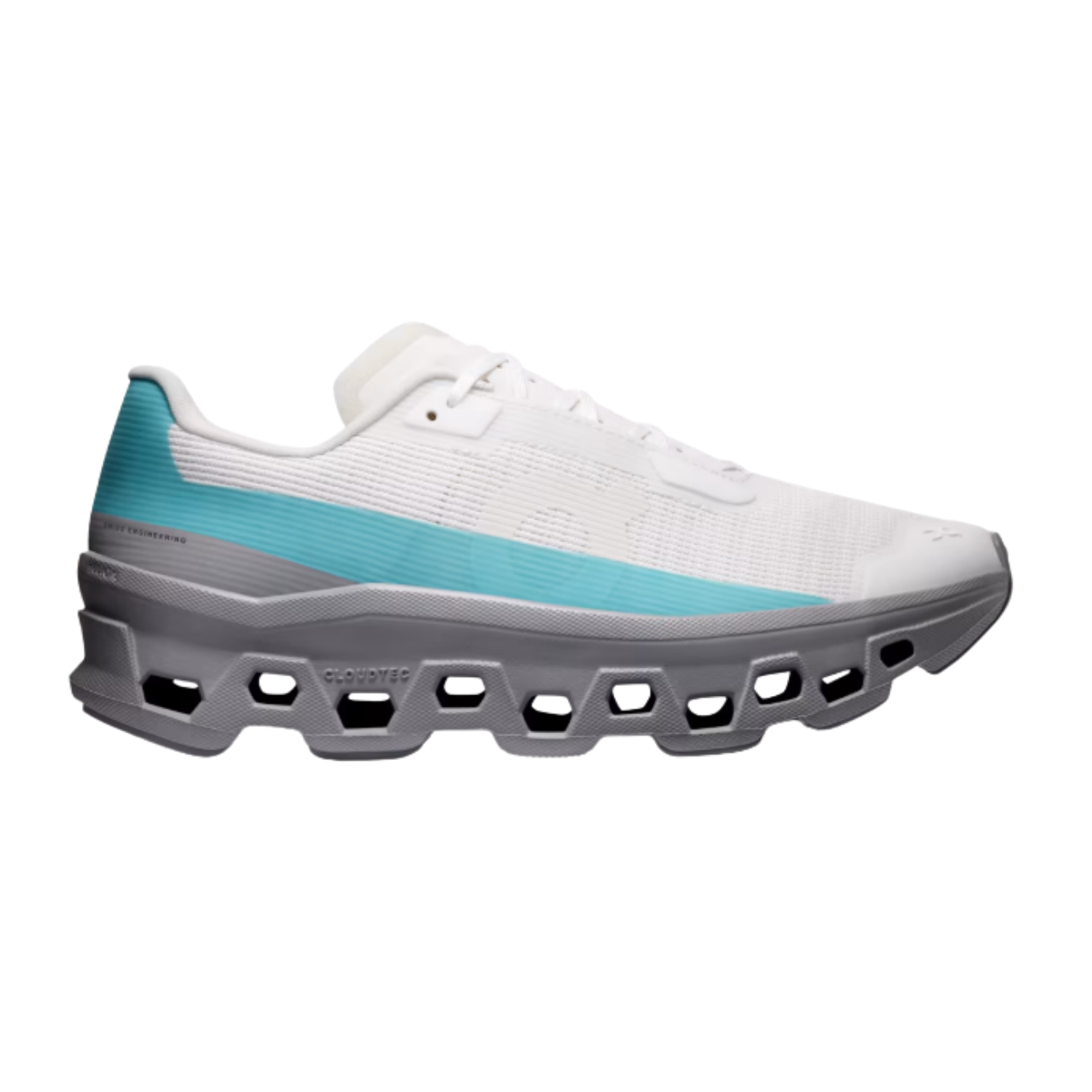 ON Cloudmonster Void White Aquamarine (W) - Razan Sneakers