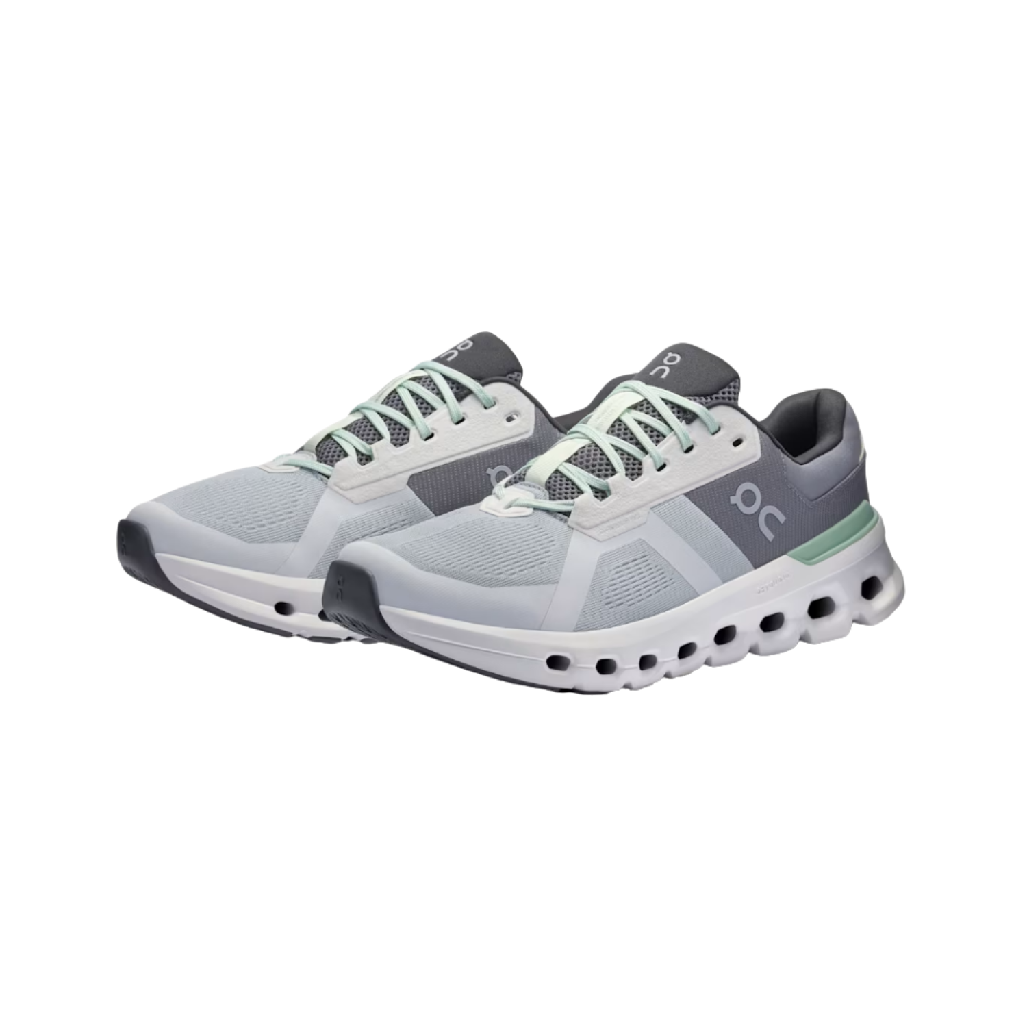 ON Cloudrunner 2 Wide Glacier Sage - Razan Sneakers