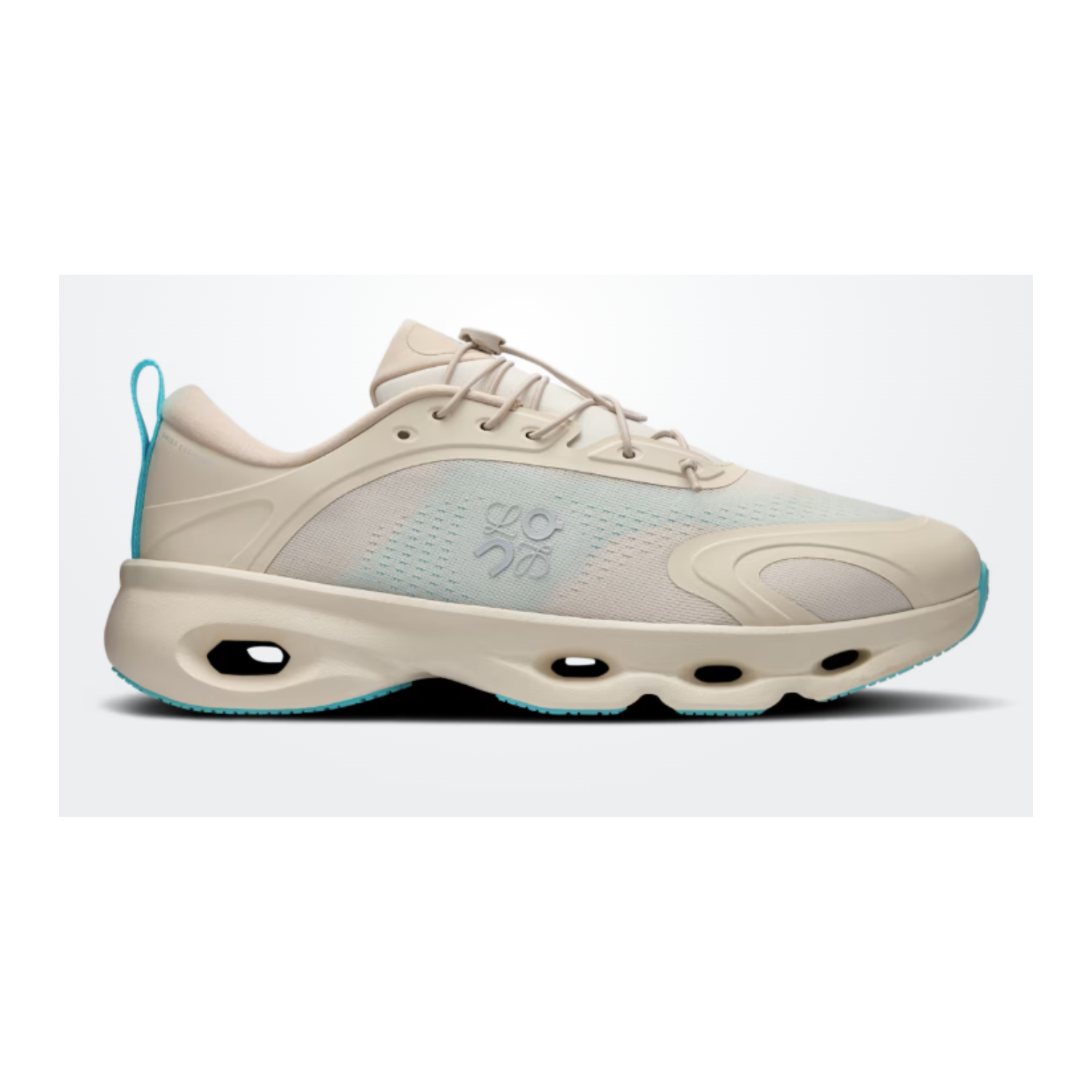 ON Cloudsolo LOEWE CreamSand Turquoise - Razan Sneakers