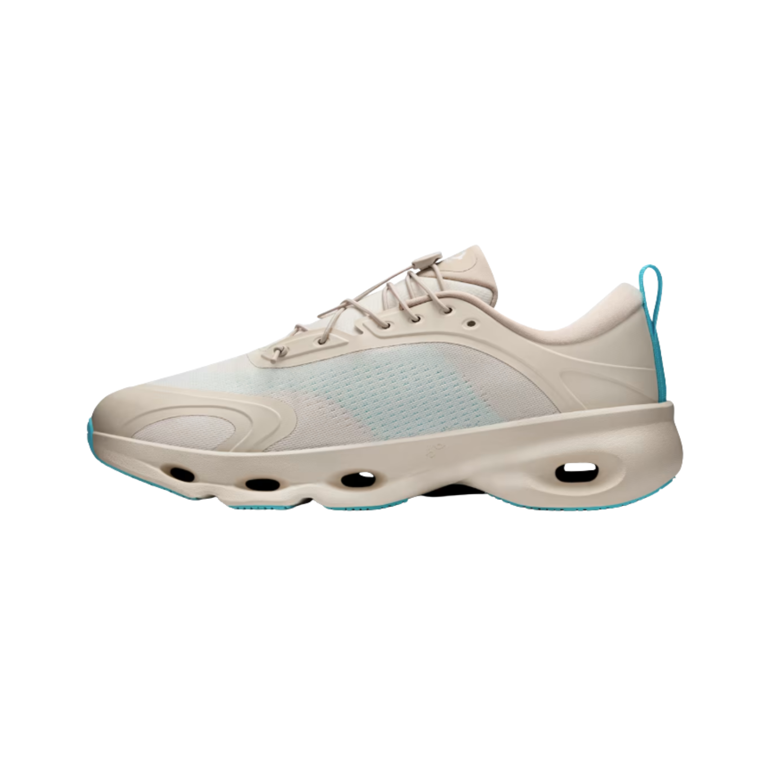 ON Cloudsolo LOEWE CreamSand Turquoise - Razan Sneakers
