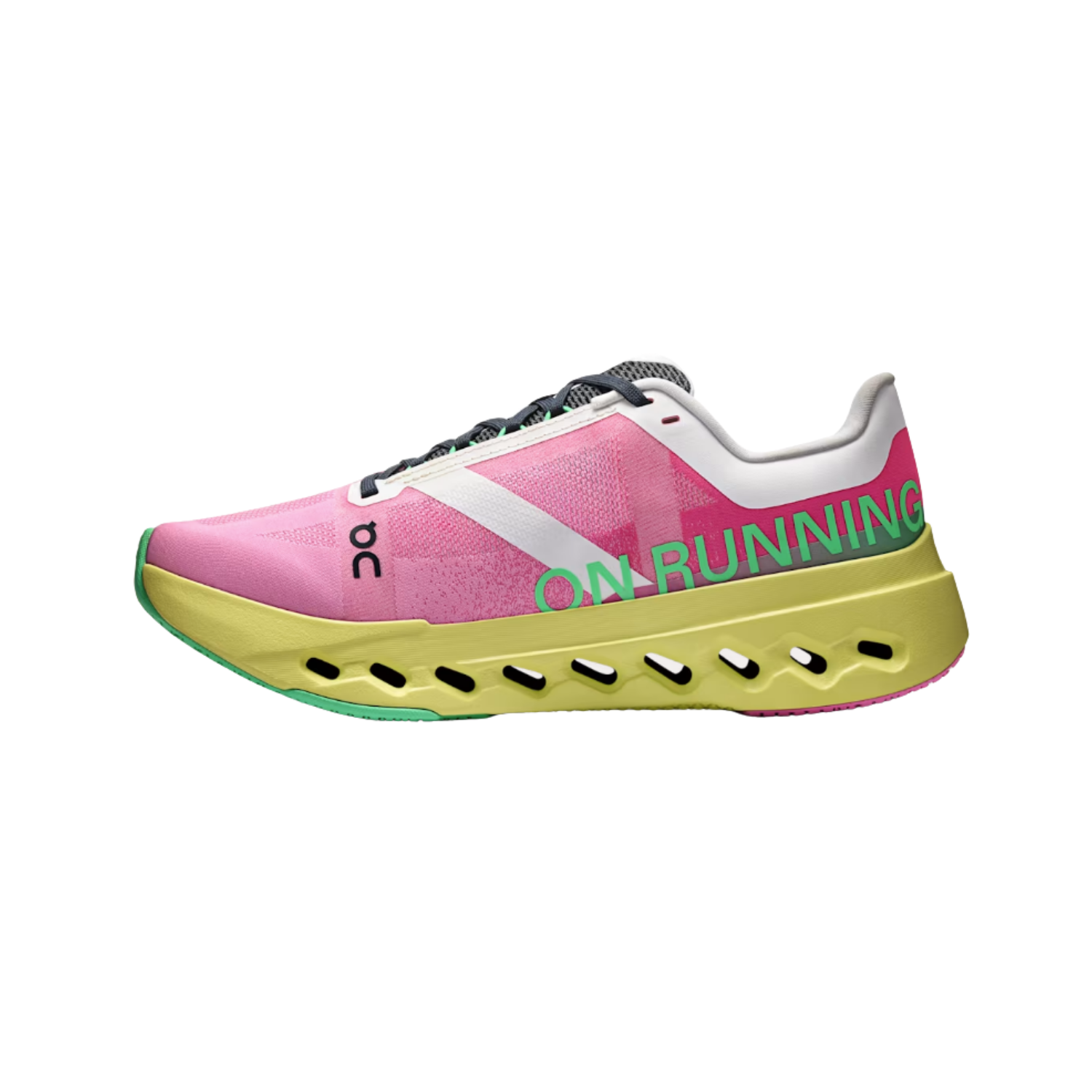 ON Cloudsurfer Next Pink Limelight (W) - Razan Sneakers