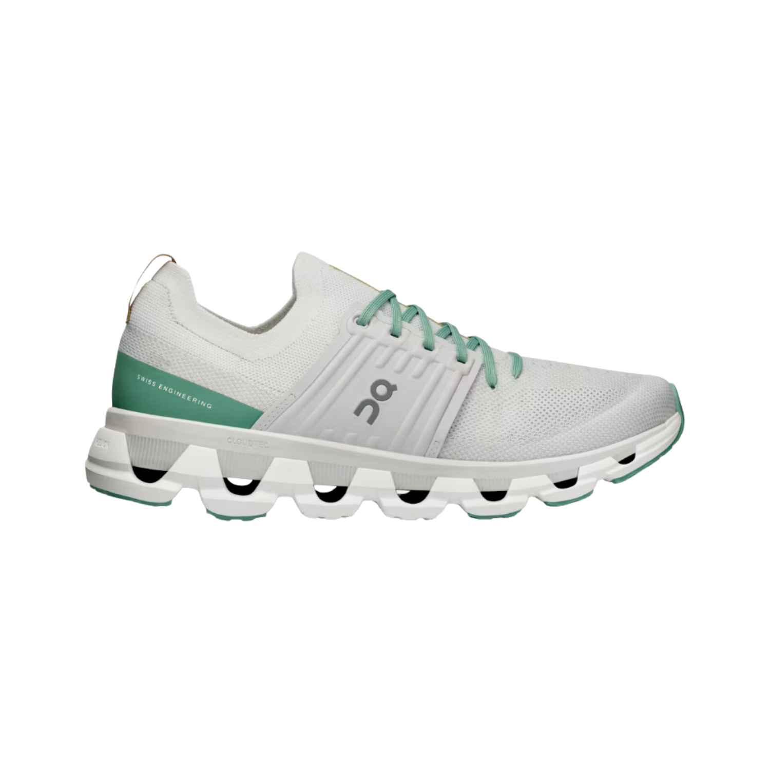ON Cloudswift 3 White Green - Razan Sneakers