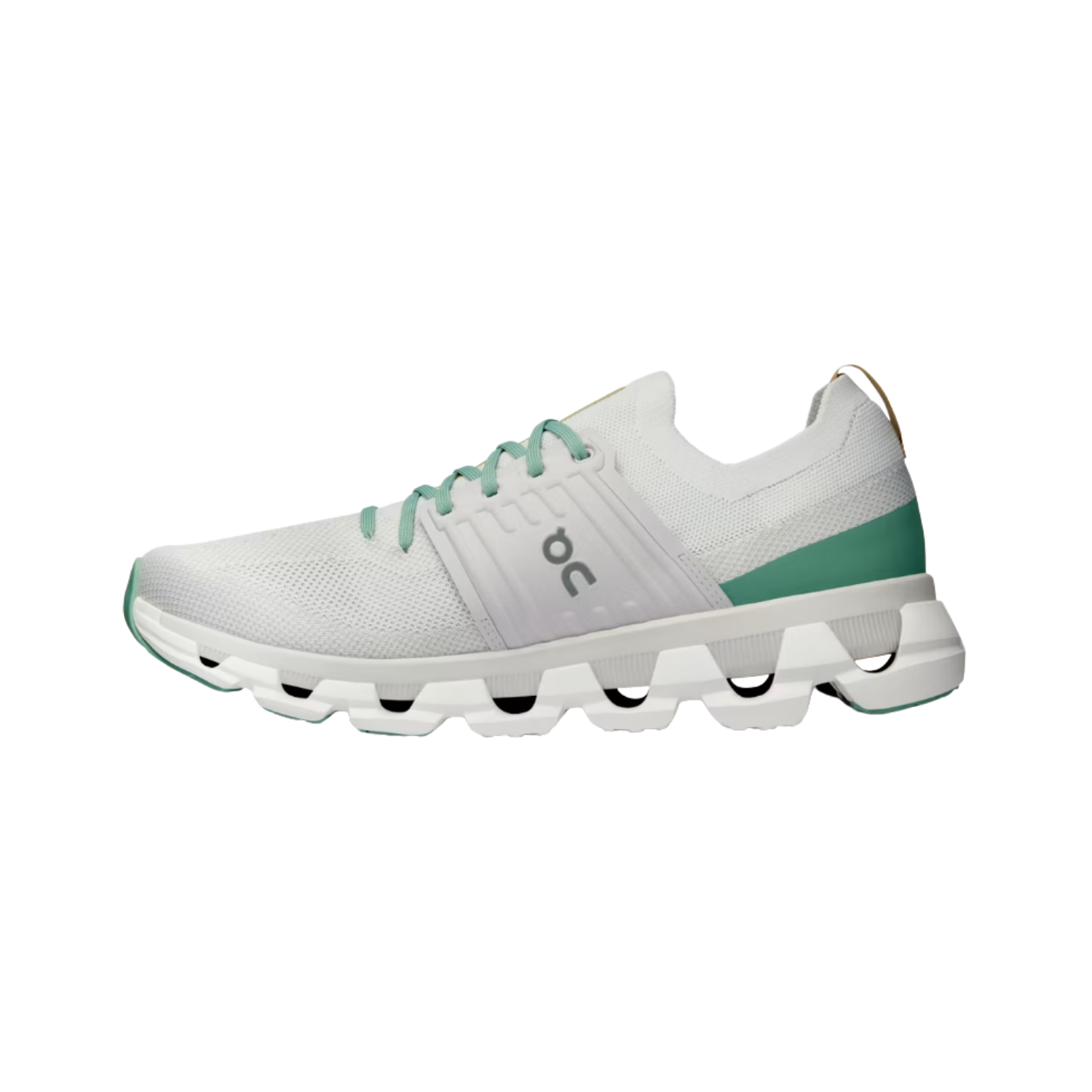 ON Cloudswift 3 White Green - Razan Sneakers