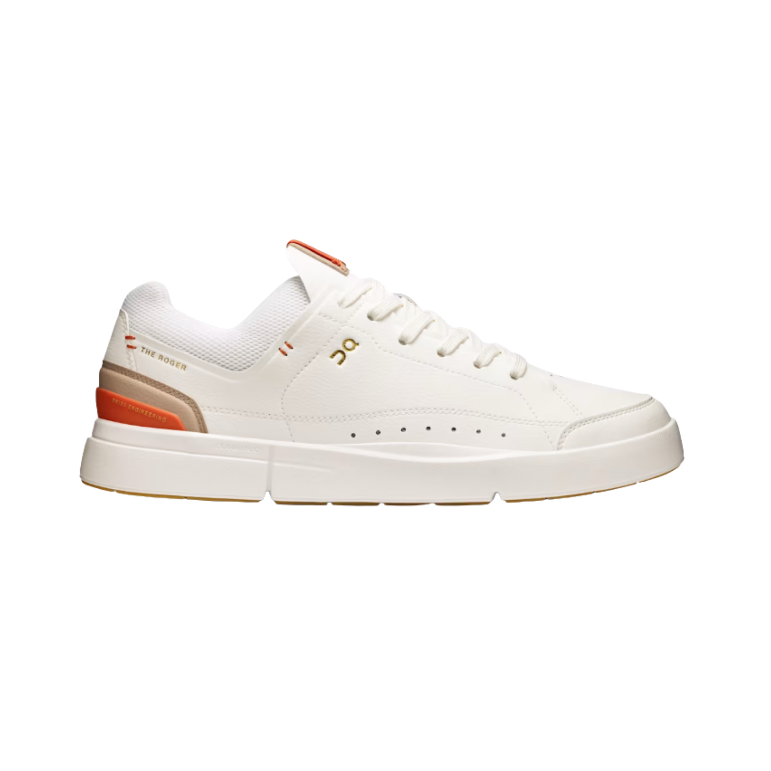 ON The Roger Centre Court White Flame - On Cloud - Razan Sneakers