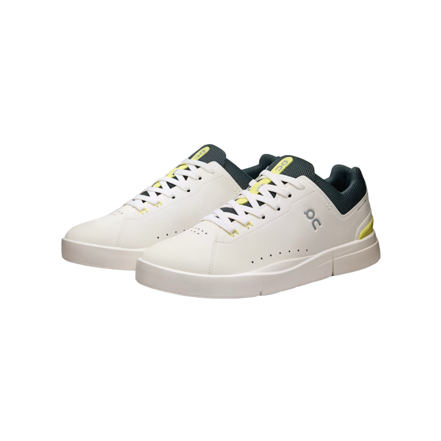 On The Roger Advantage Ivory Evergreen - Razan Sneakers