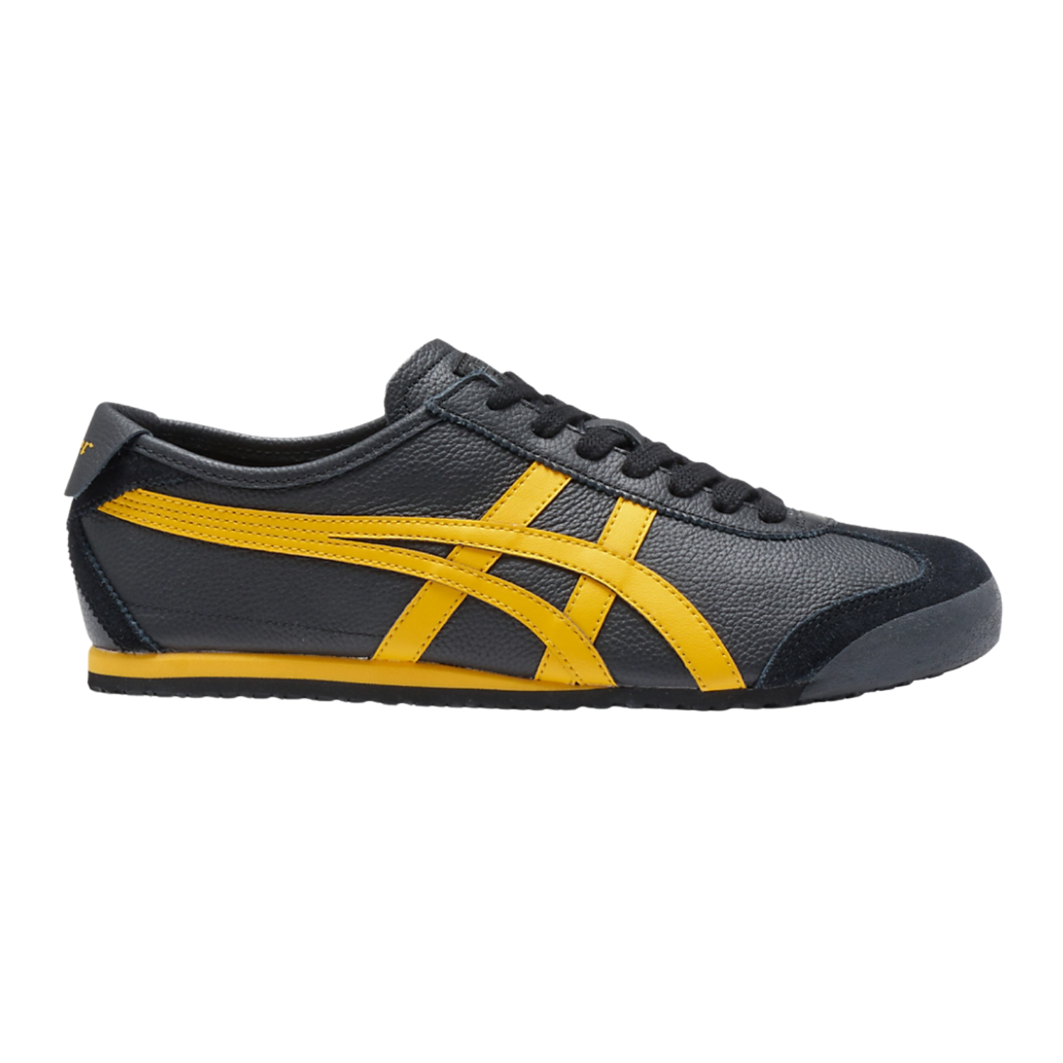 Onitsuka Mexico 66 Black Yellow - Razan Sneakers