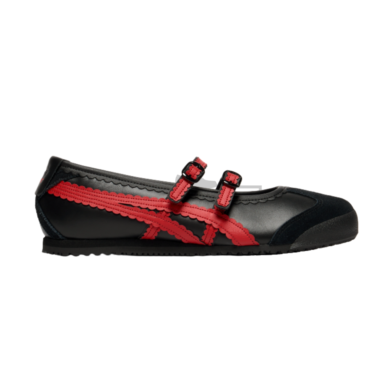 Onitsuka Tiger Mexico 66 Black Classic Red (W) - Razan Sneakers