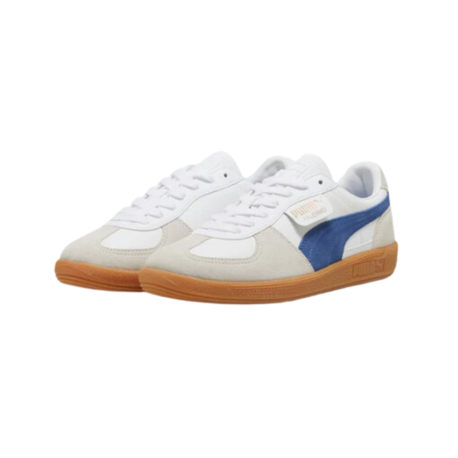 Puma Palermo Leather White Clyde Royal Gum - Razan Sneakers