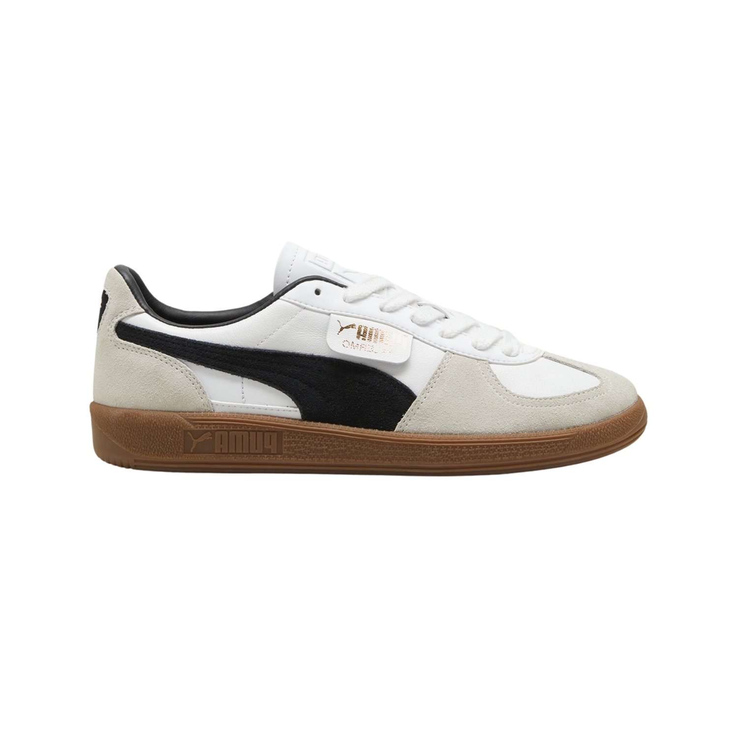 Puma Palermo Leather White Vapor Grey Gum - Razan Sneakers