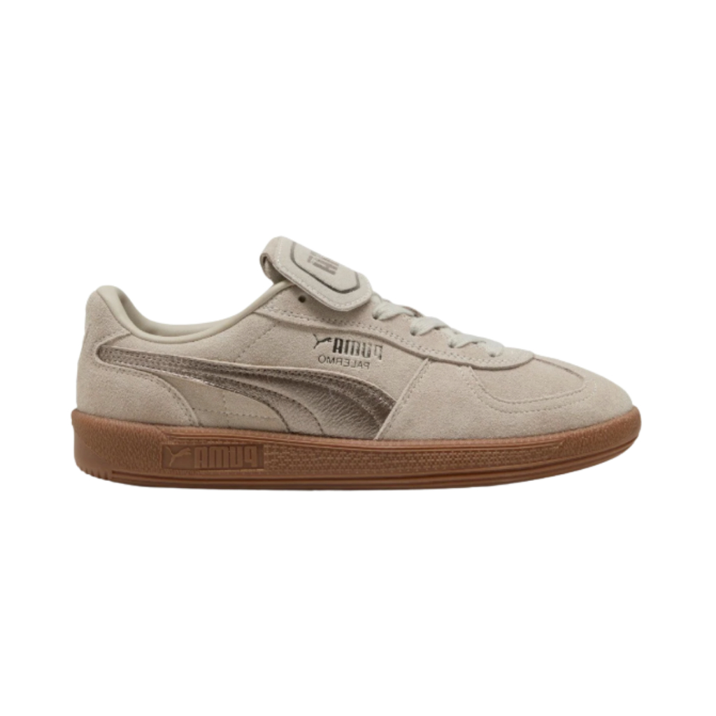 Puma Palermo Premium Metallic Desert Dust Gum - Razan Sneakers