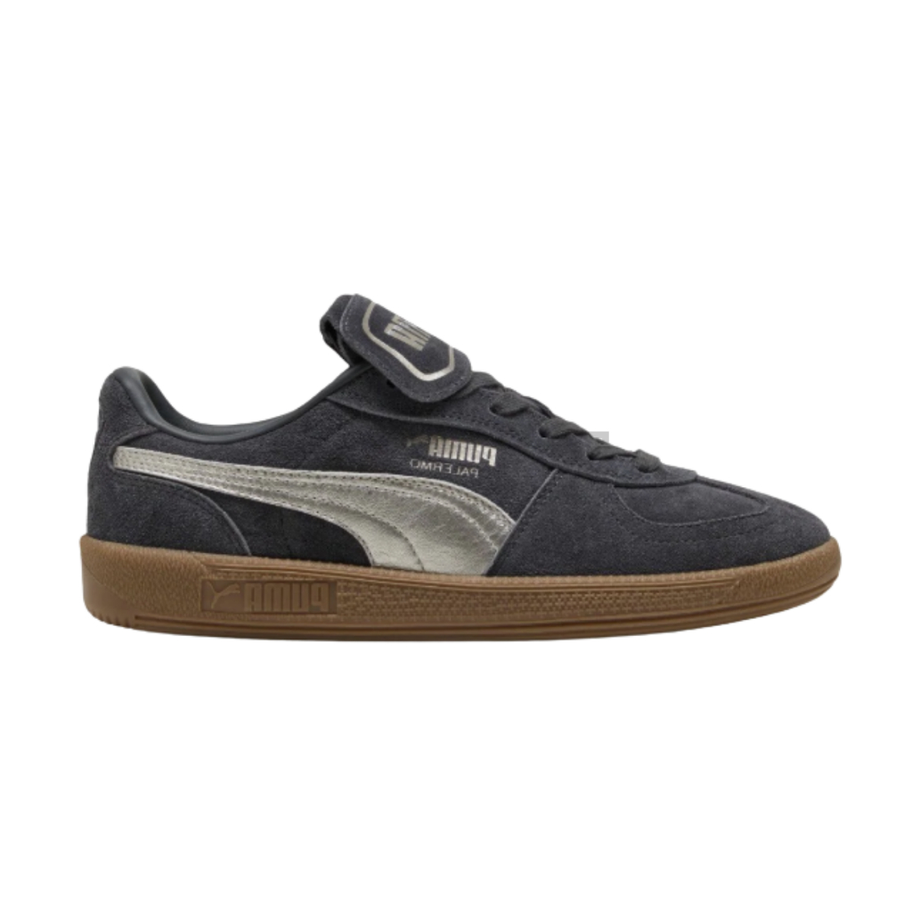 Puma Palermo Premium Metallic Dusky Grey Gum - Razan Sneakers
